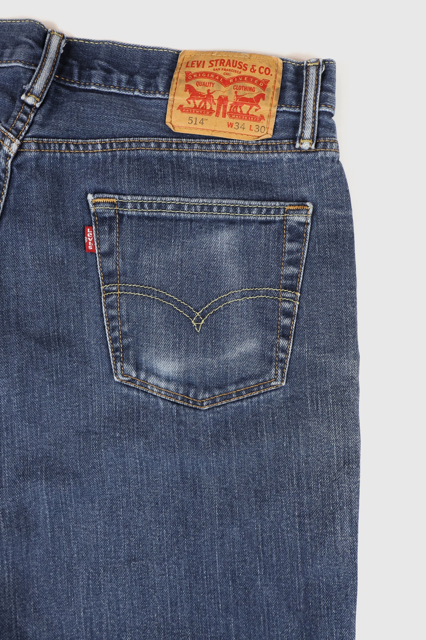 Vintage Levi's 514 Straight Fit Jeans Image 3