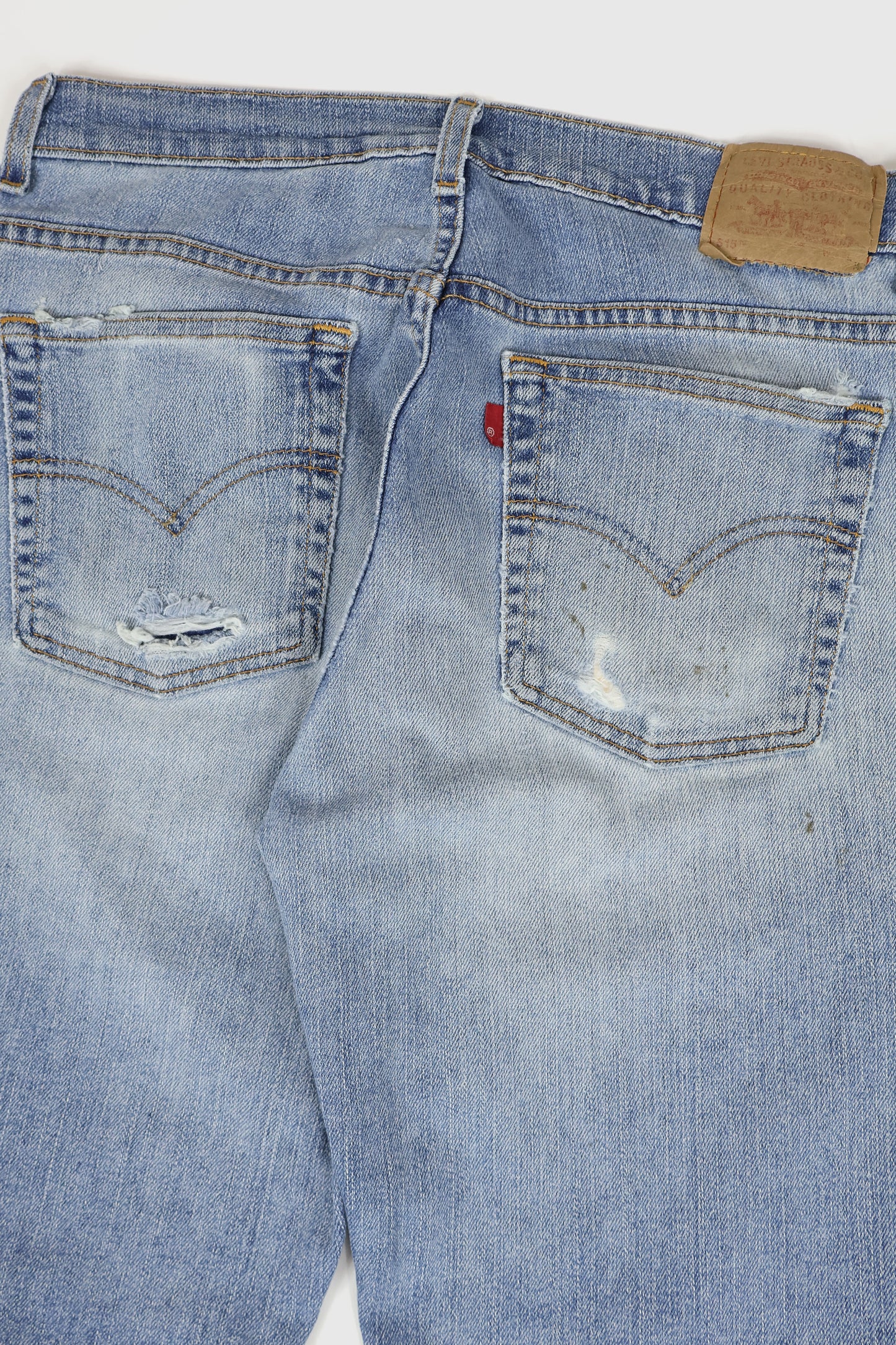 Vintage Levi's Low Rise Boot Cut Jeans Image 3