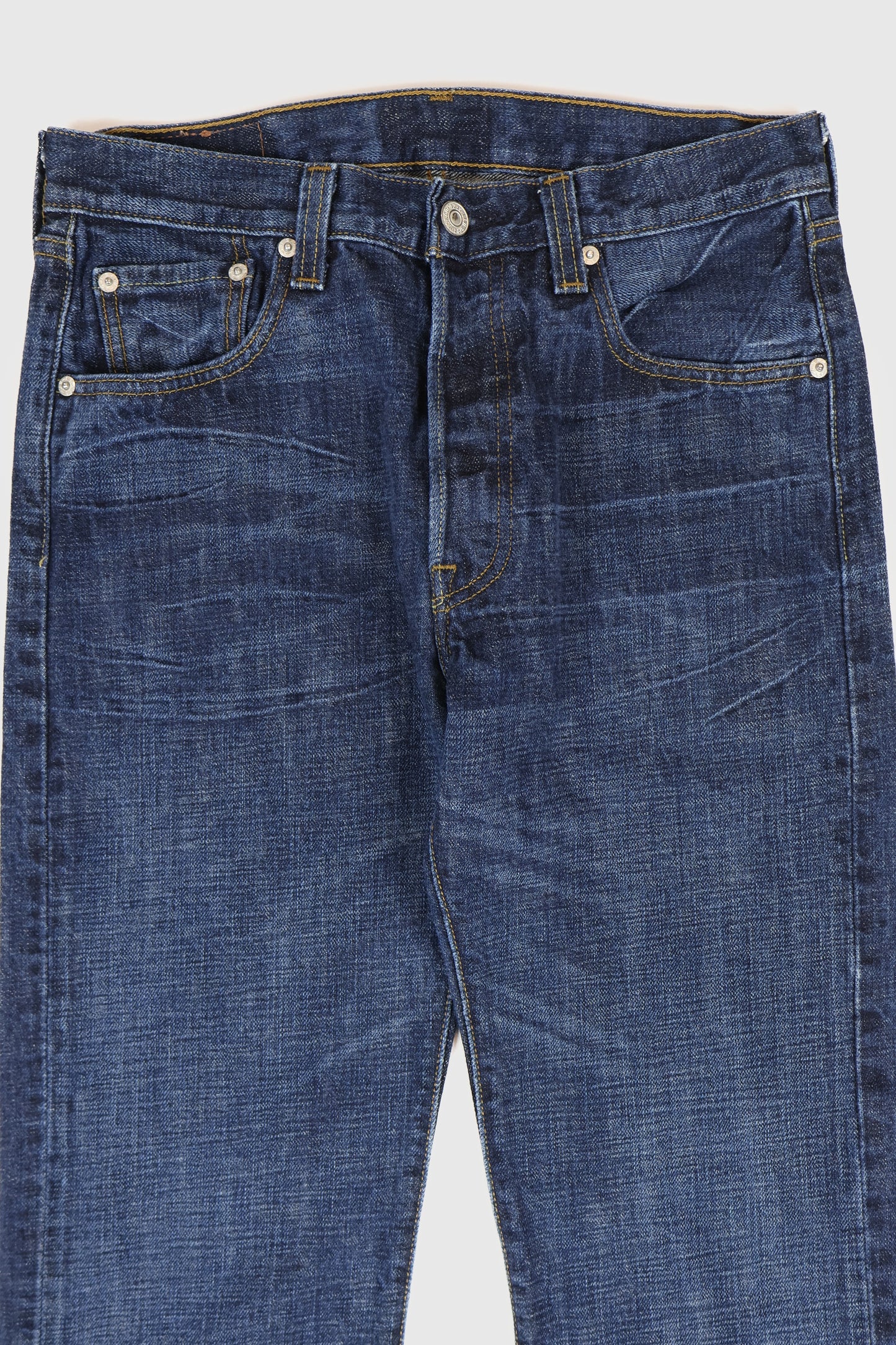 Vintage Levi's 501 Straight Fit Button-Fly Jeans 02