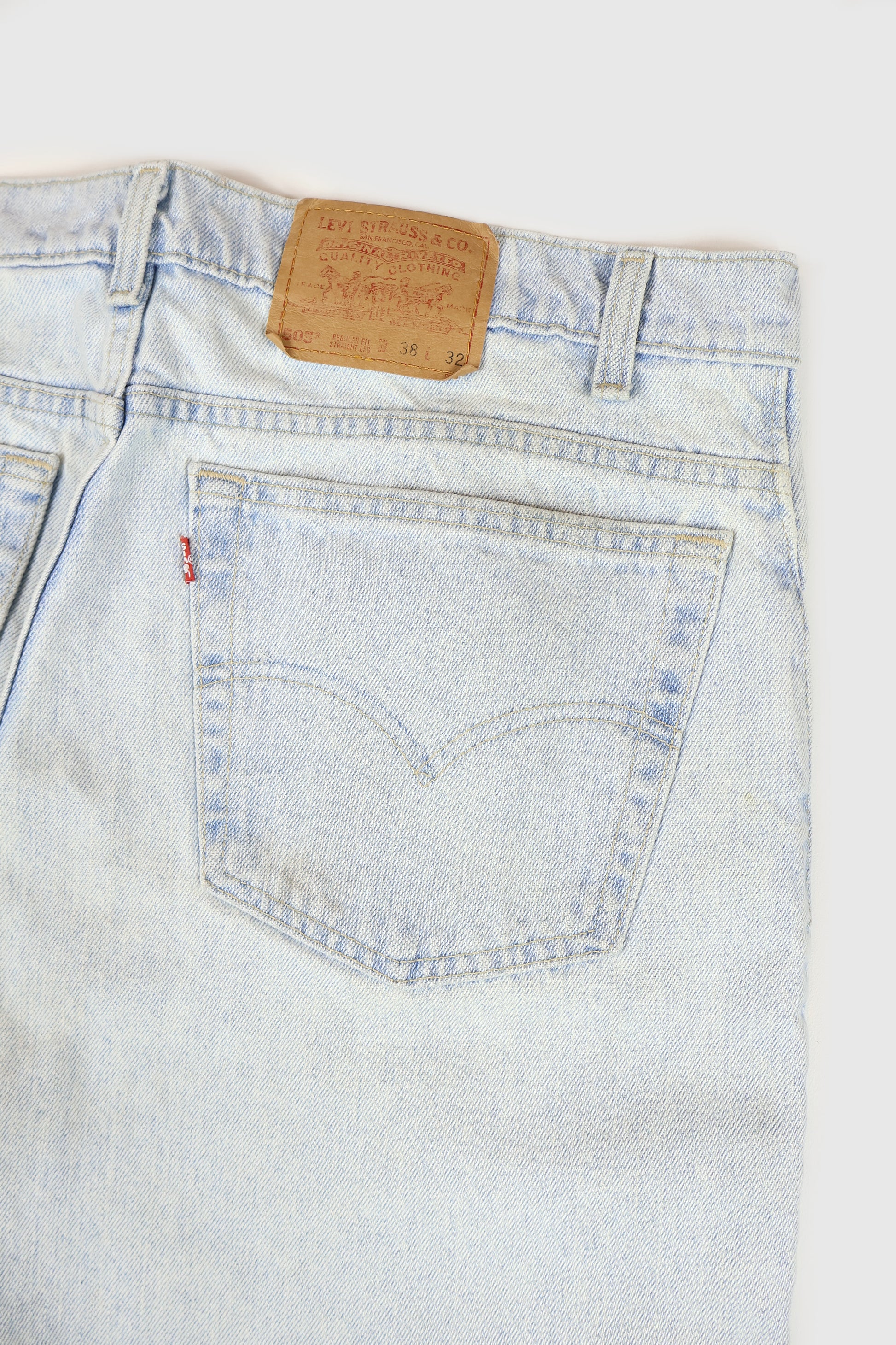 Vintage Levi's 505 Straight Fit Jeans Image 4