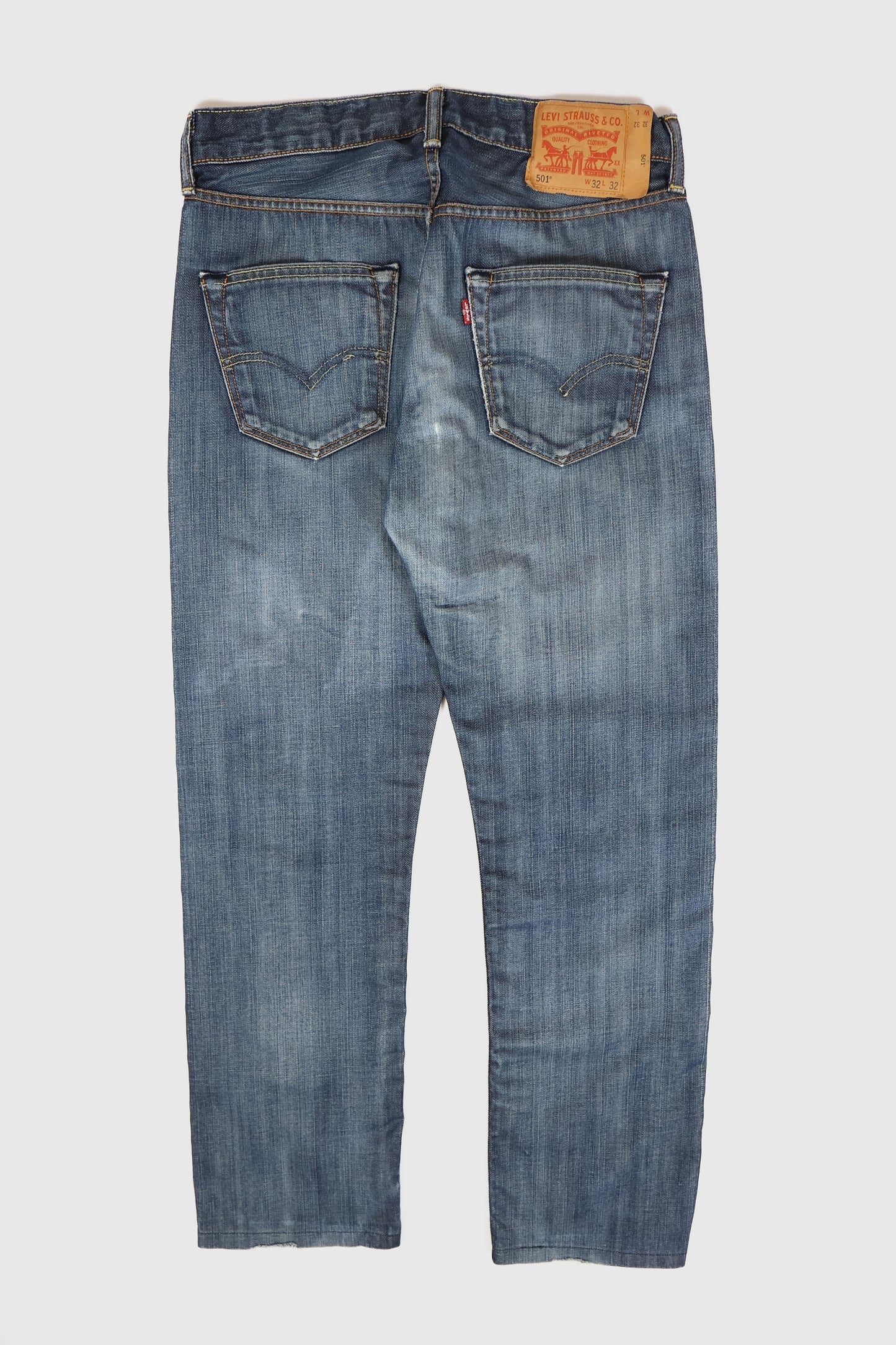 Vintage Levi's 501 Straight Fit Button-Fly Jeans