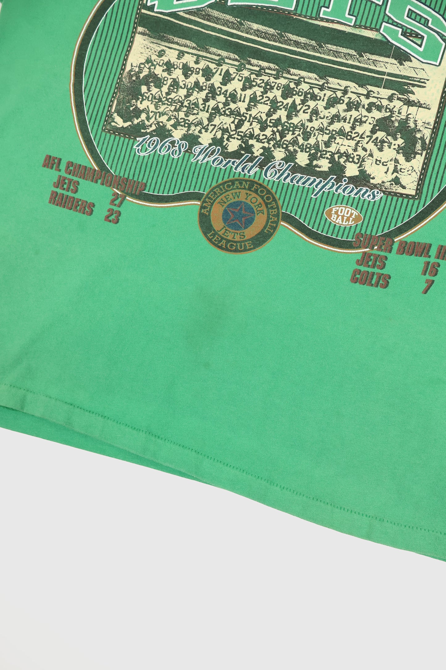 Vintage New York Jets Tee Image 3