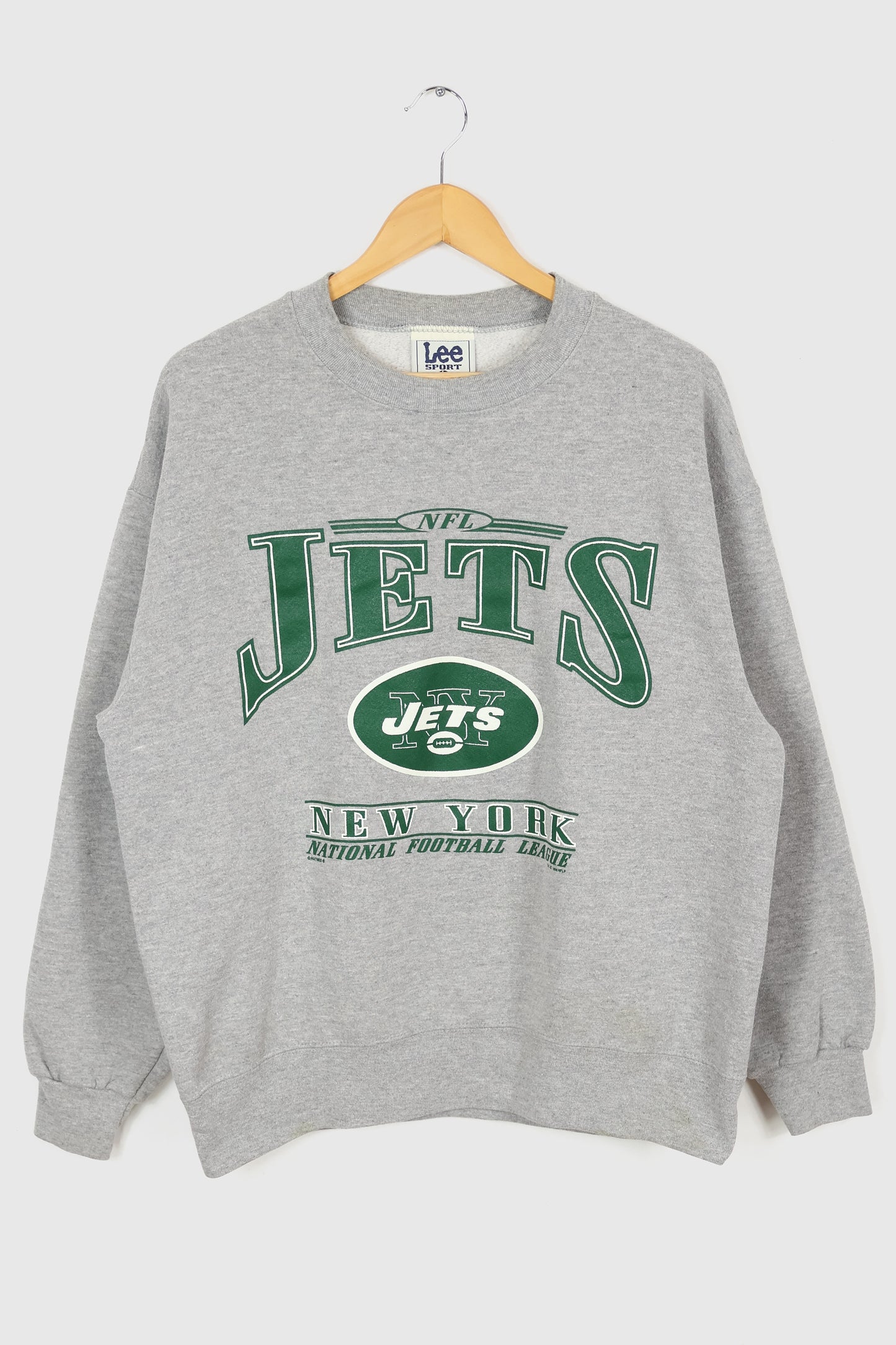 Vintage New York Jets Grey Crewneck