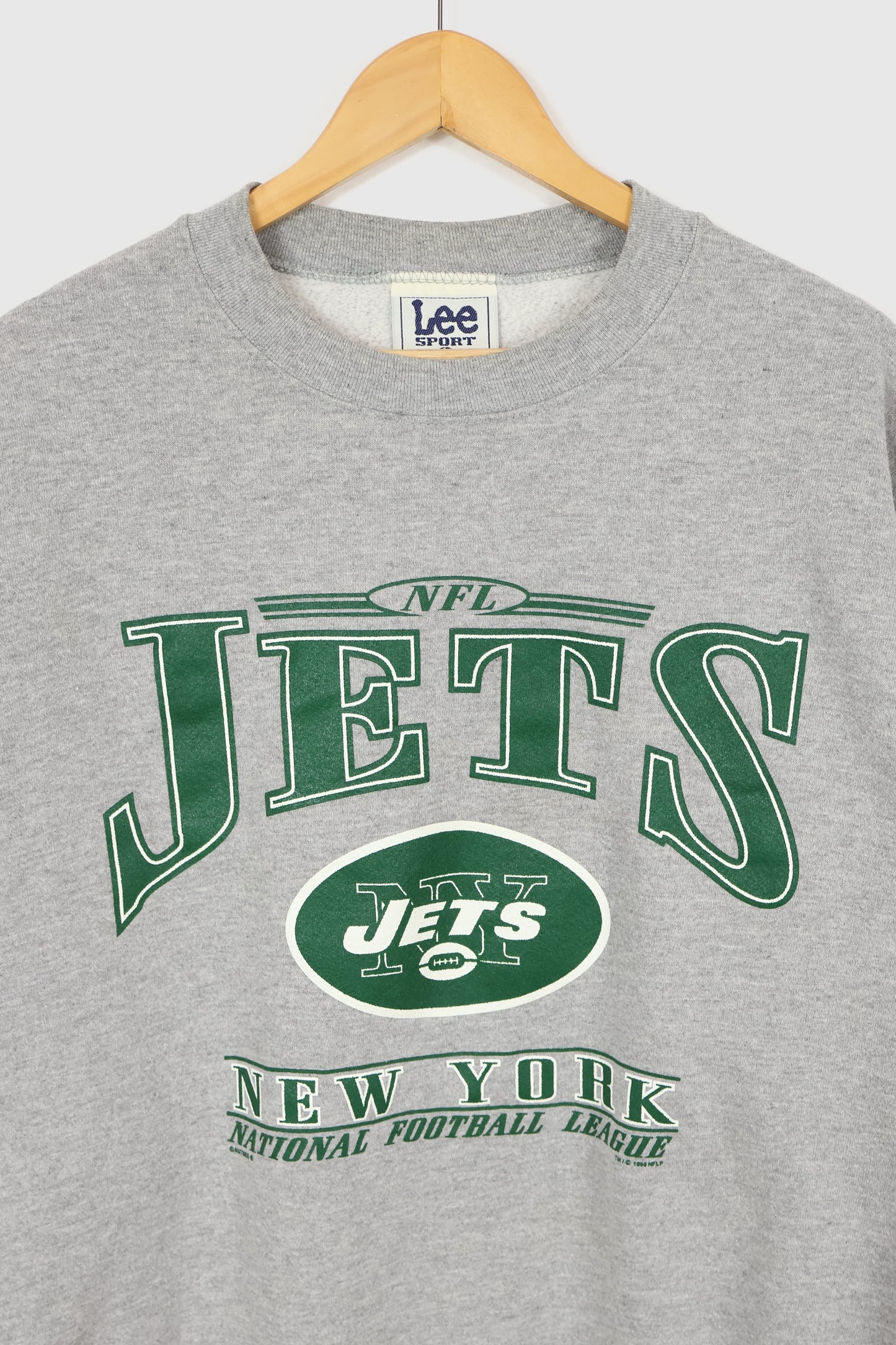 Vintage New York Jets Grey Crewneck