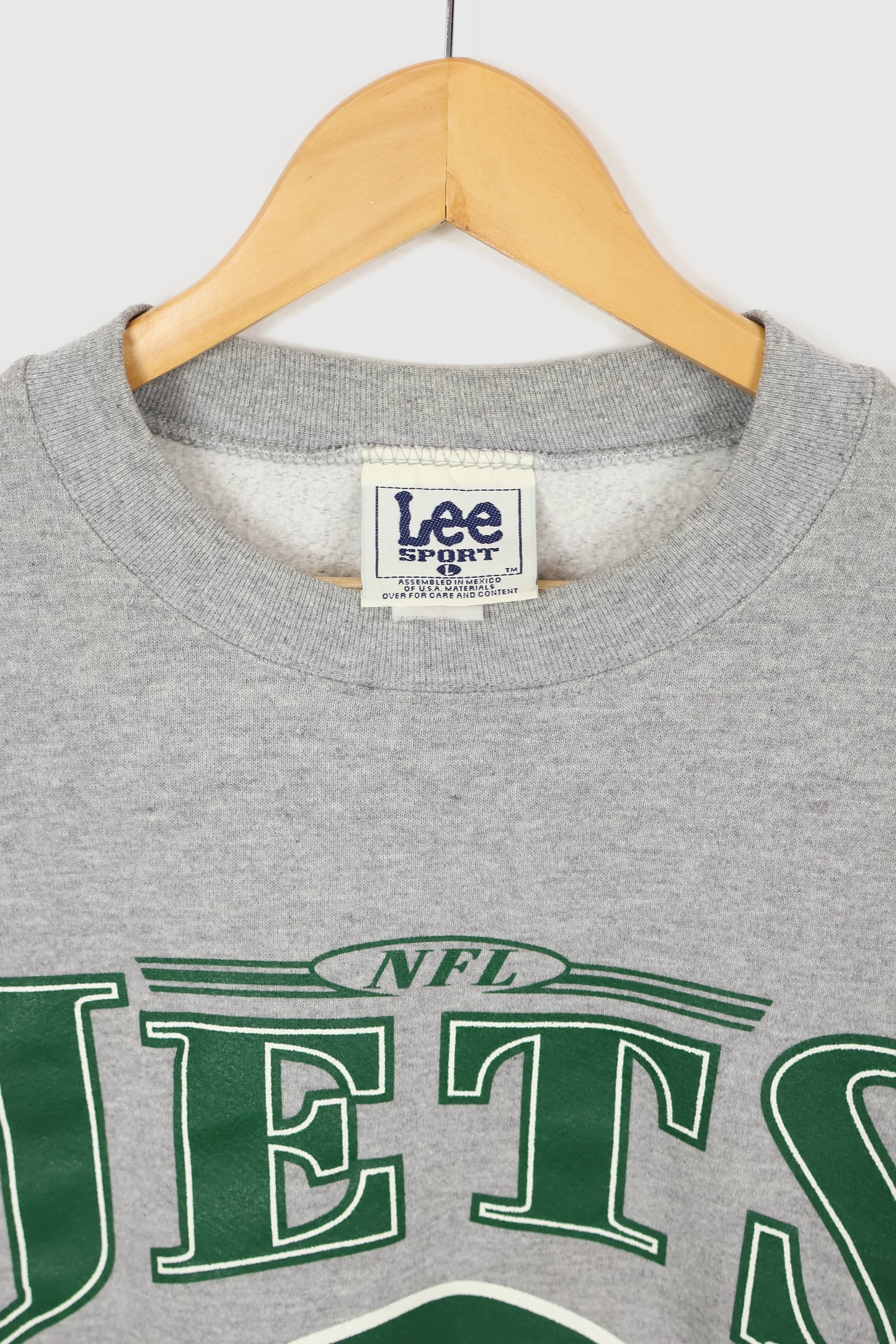 Vintage New York Jets Grey Crewneck