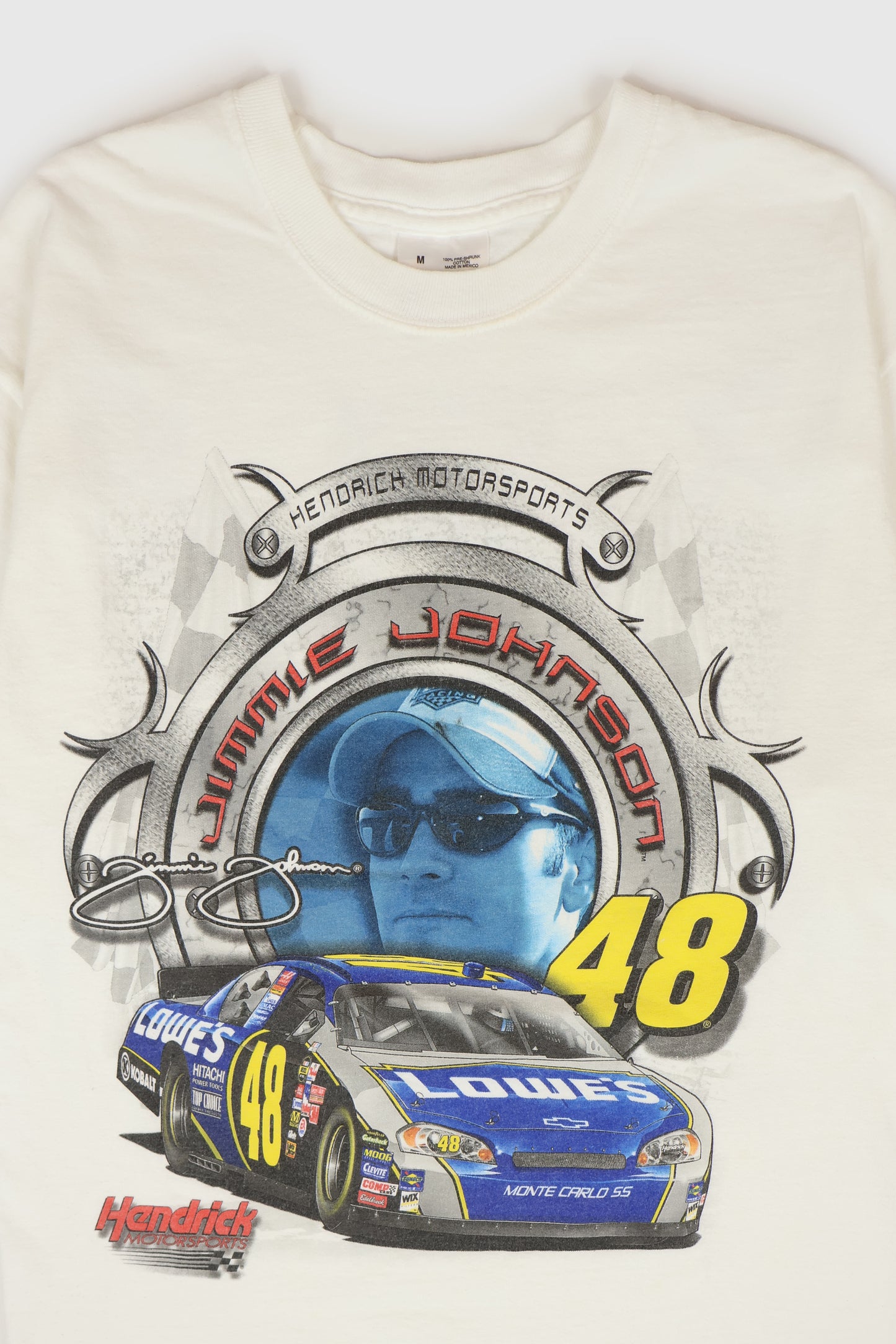 Vintage Jimmie Johnson NASCAR Tee Image 2