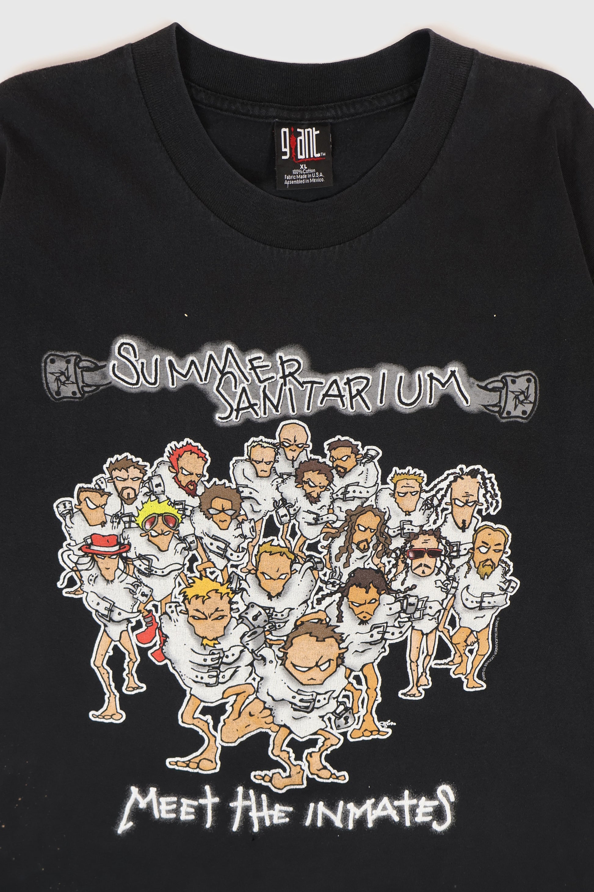 Vintage Korn 2000 Summer Sanitarium Tour Tee Image 2