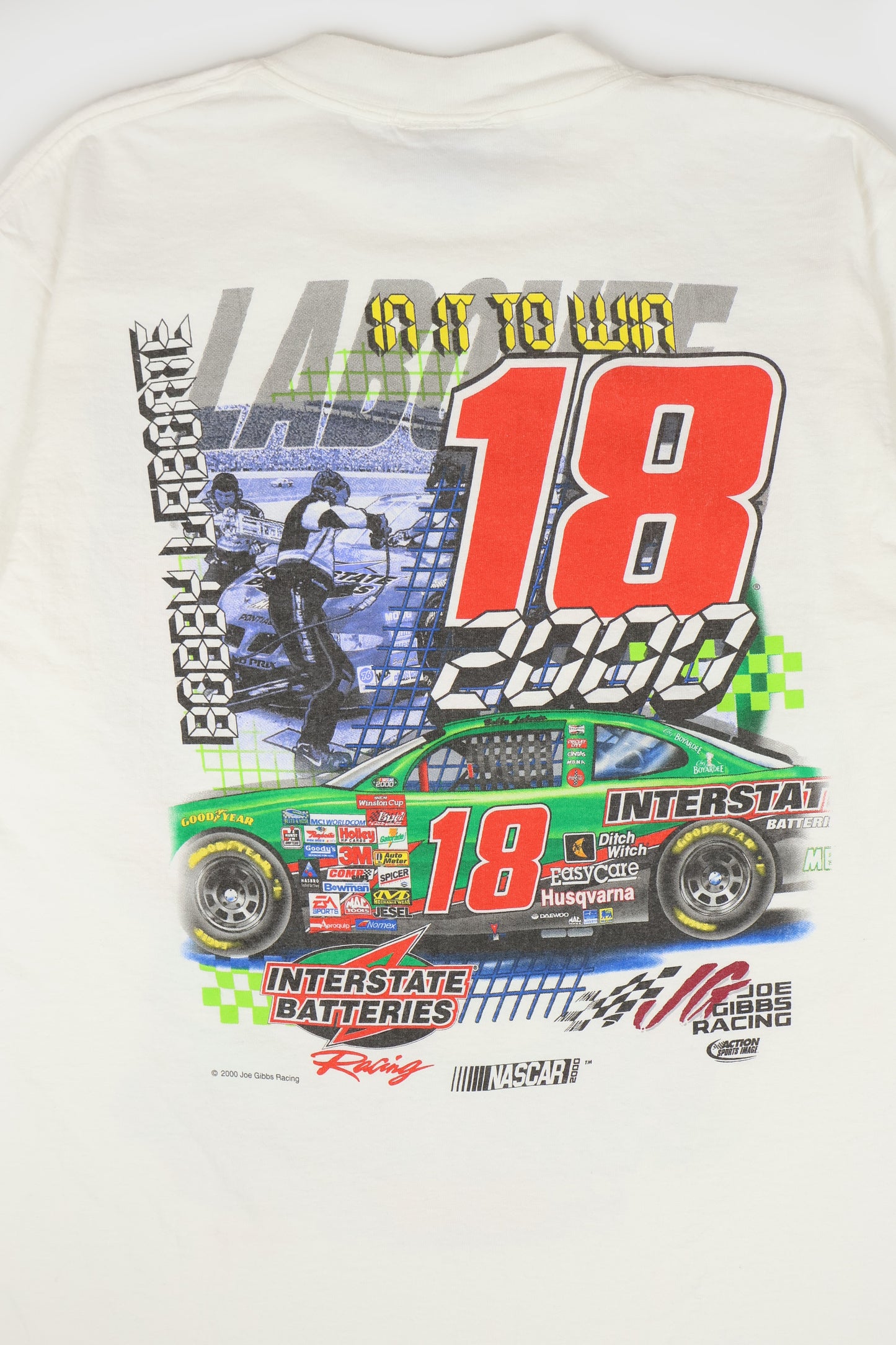 Vintage Bobby Labonte NASCAR Tee Image 4