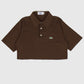 Vintage Cropped Lacoste Polo