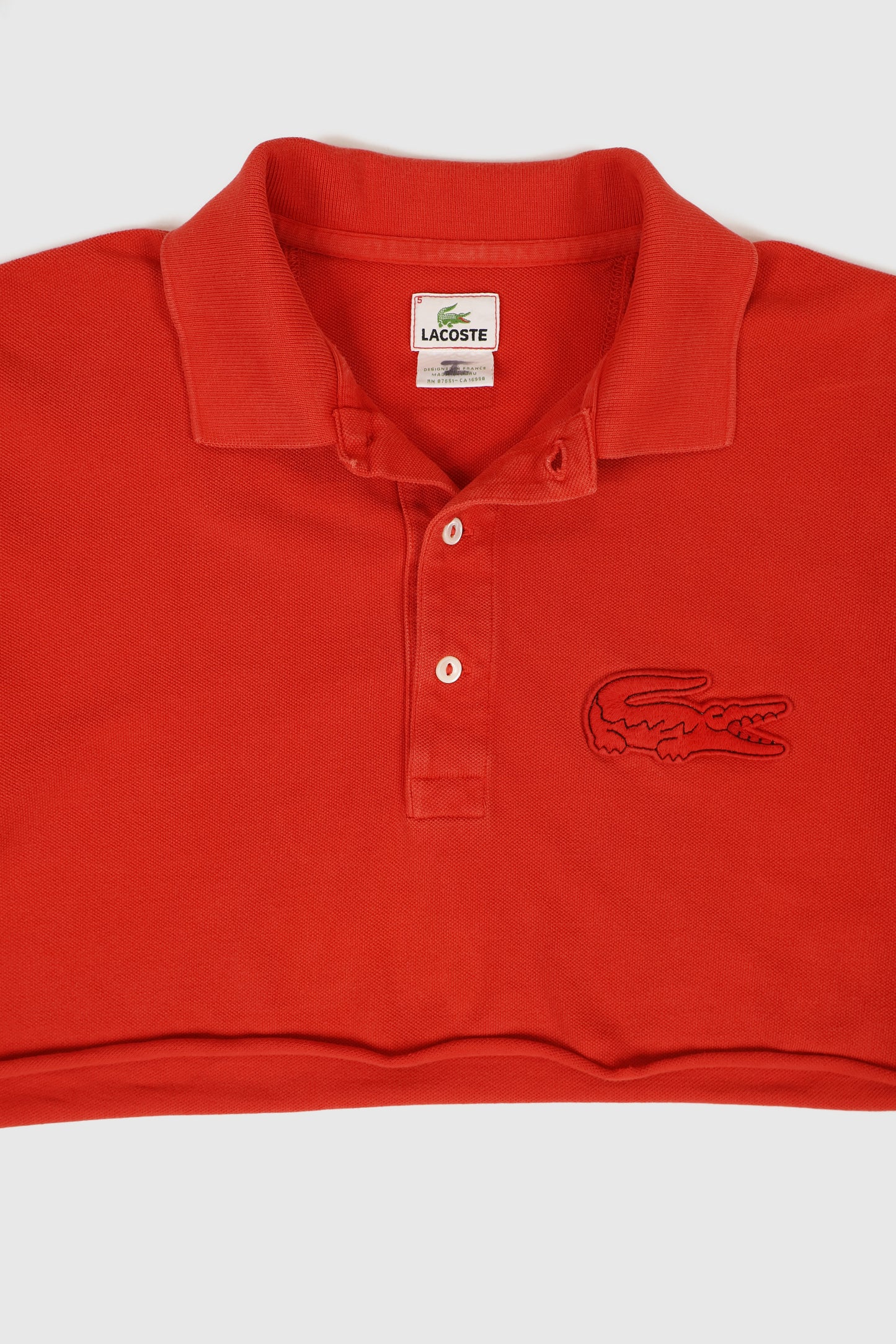 Vintage Lacoste Cropped Polo Image 1