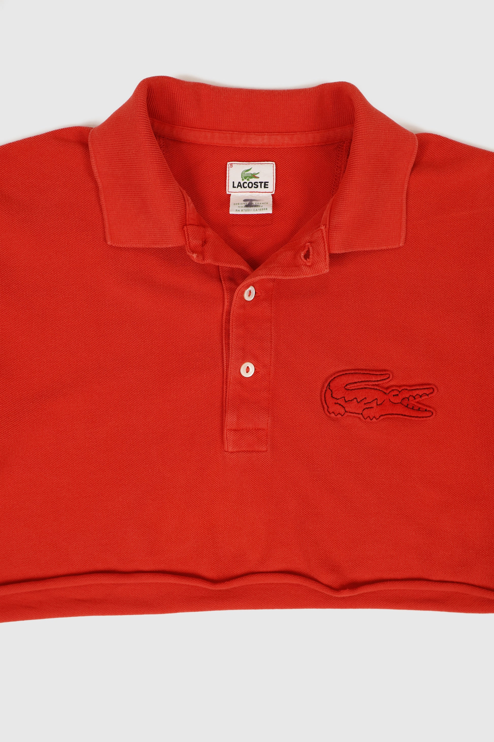Vintage Lacoste Cropped Polo Image 1