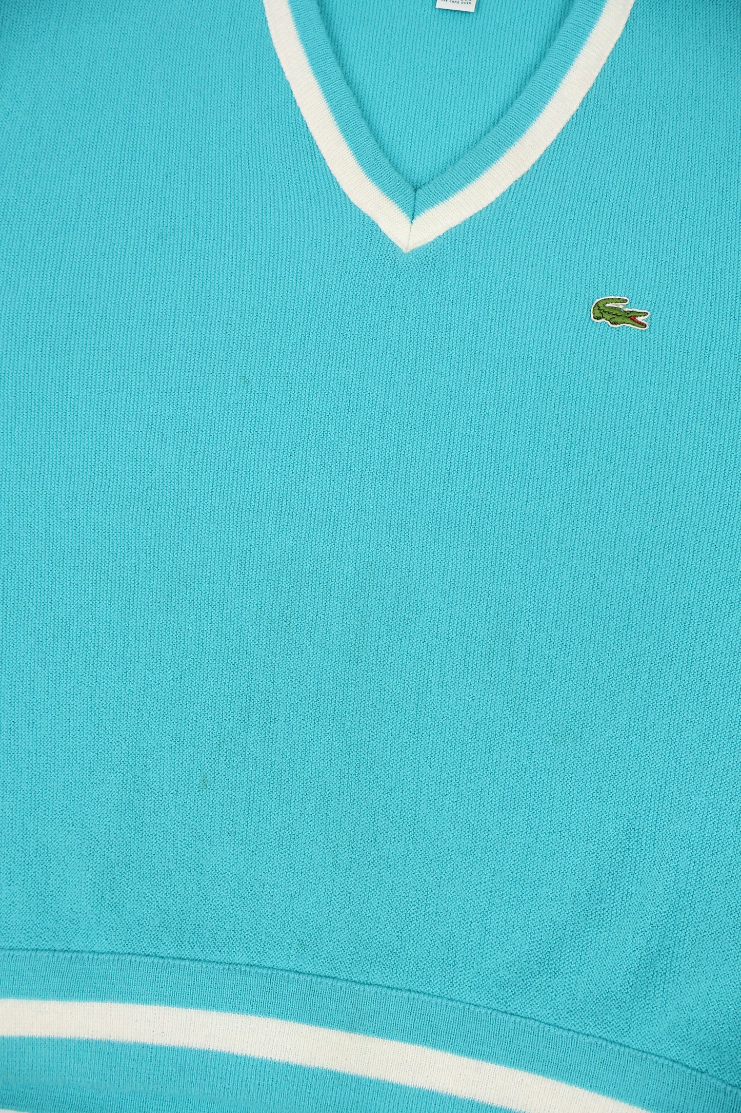 Vintage Lacoste V-neck Sweater Image 3