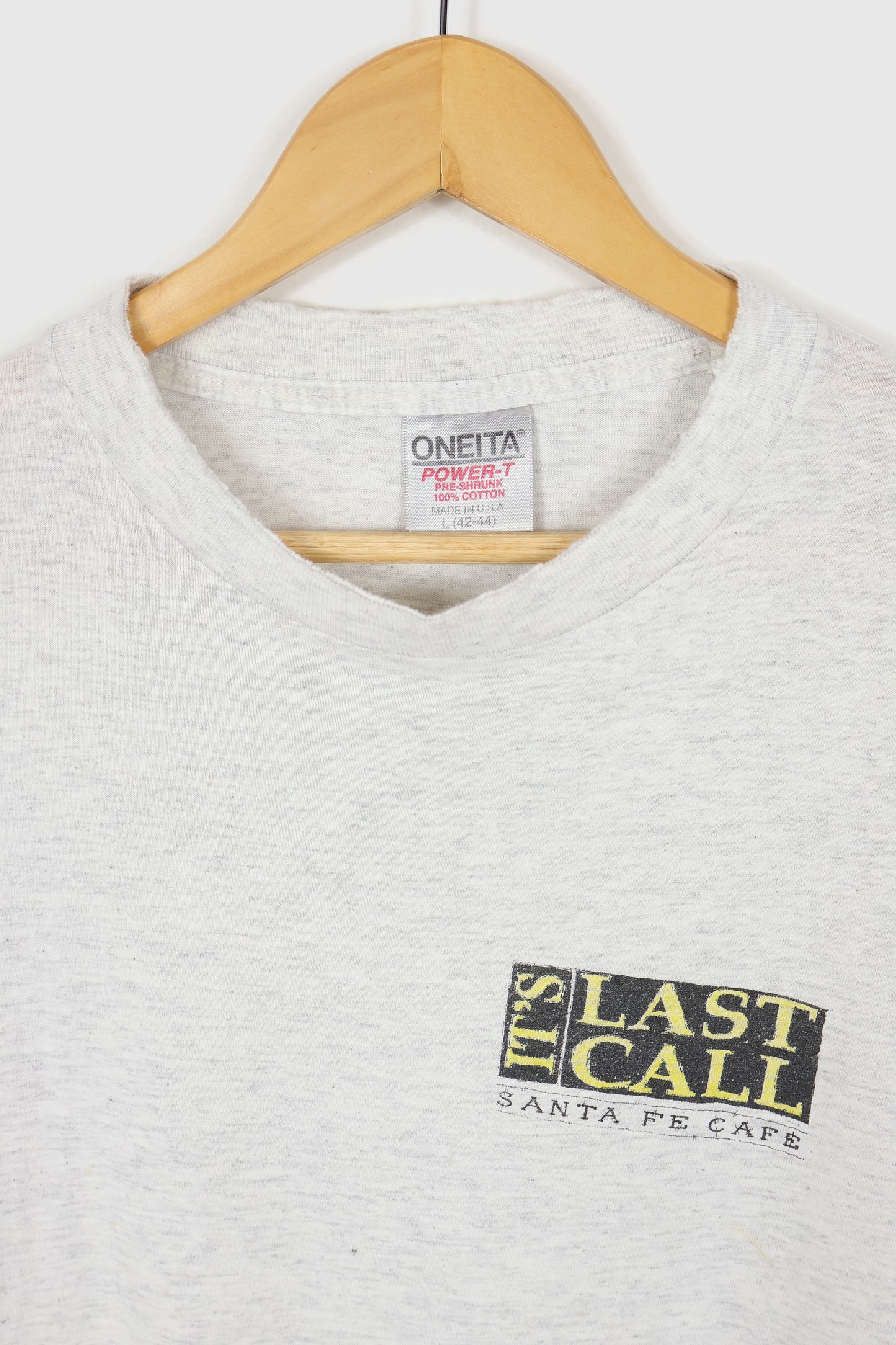 Vintage Last Call Café Tee Tee
