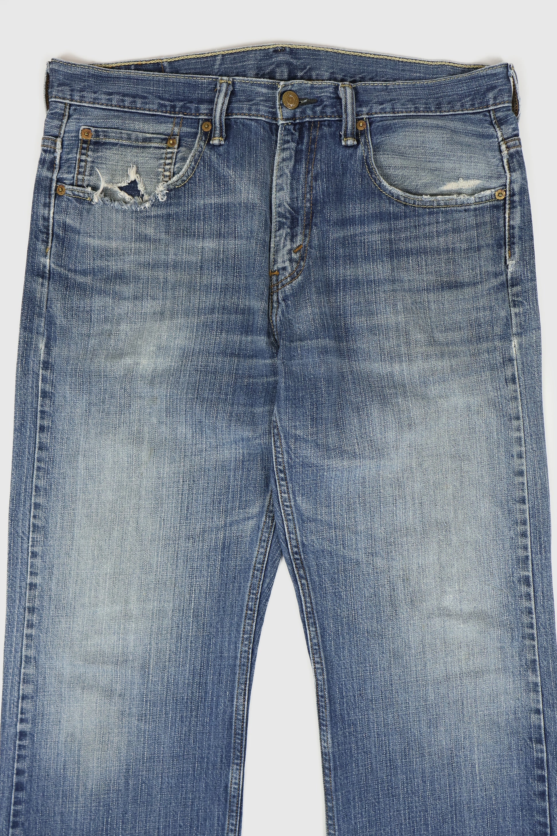 Vintage Levi's Distressed Relaxed Fit Jeans Image 2