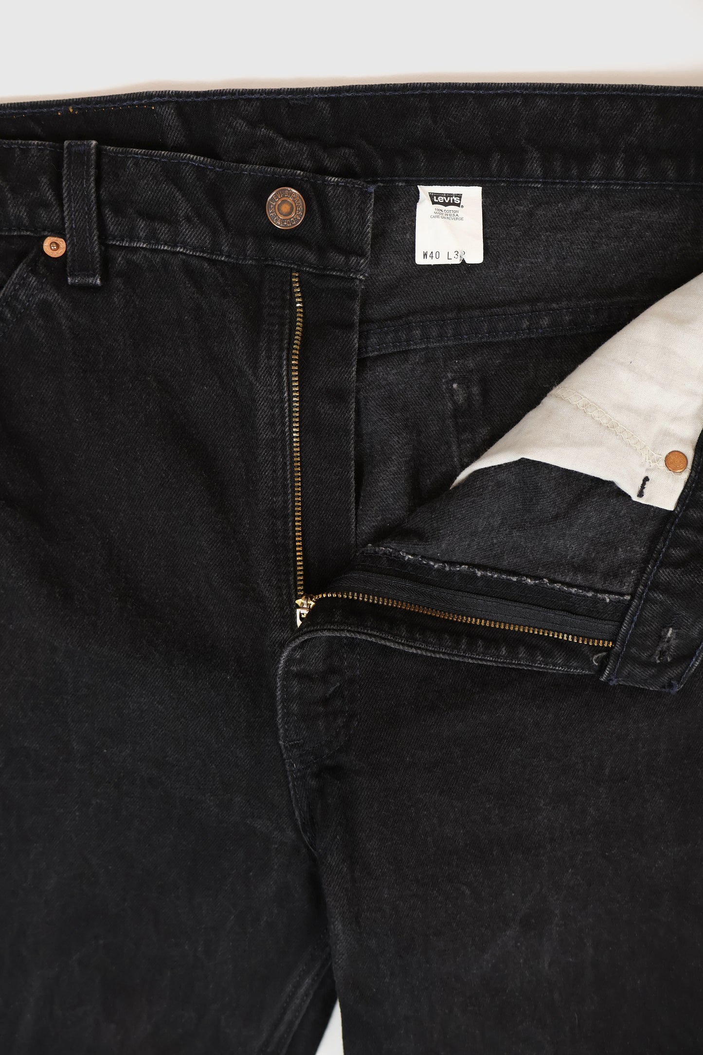 Vintage Levi's Orange Tab Boot Cut Jeans Image 3