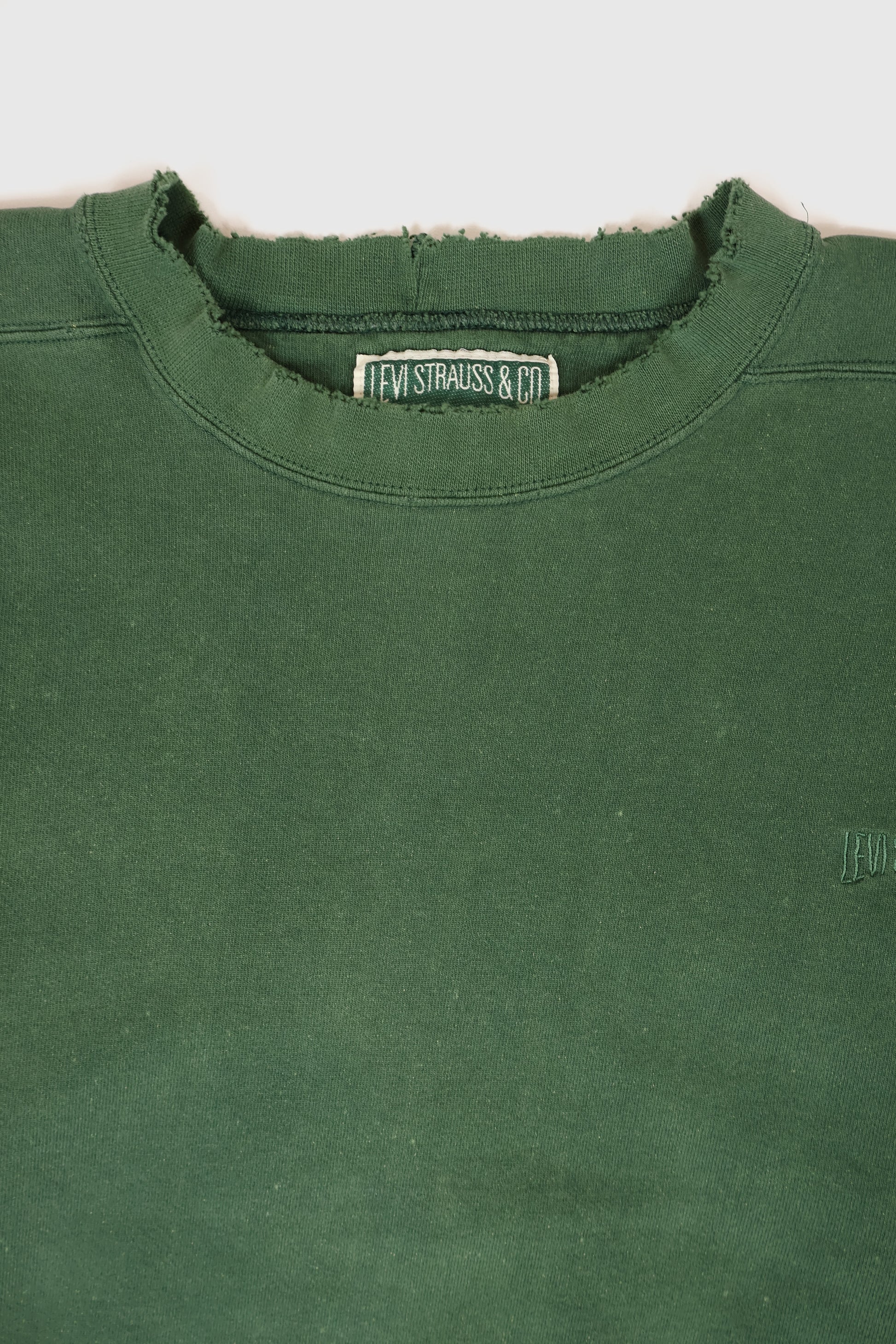 Vintage Levi's Distressed Crewneck Image 2