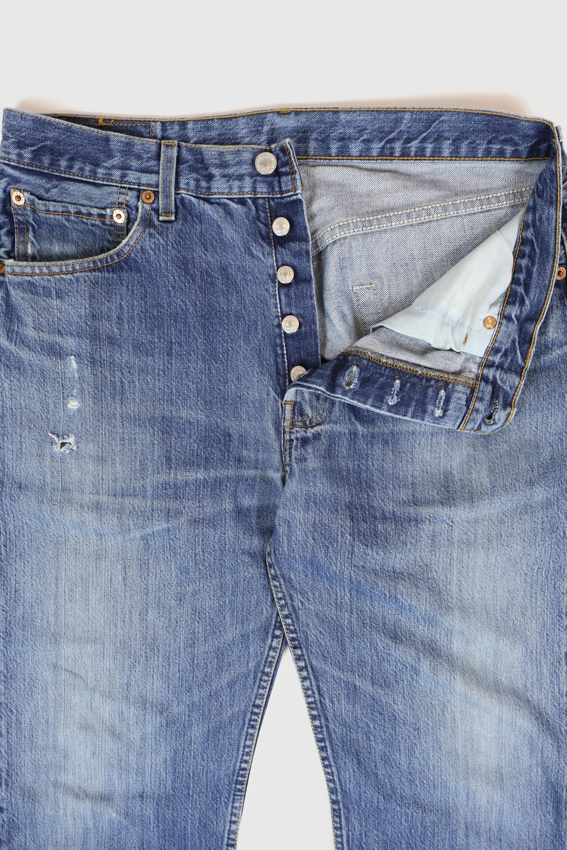 Vintage Levi's 501 Straight Fit Jeans Image 3