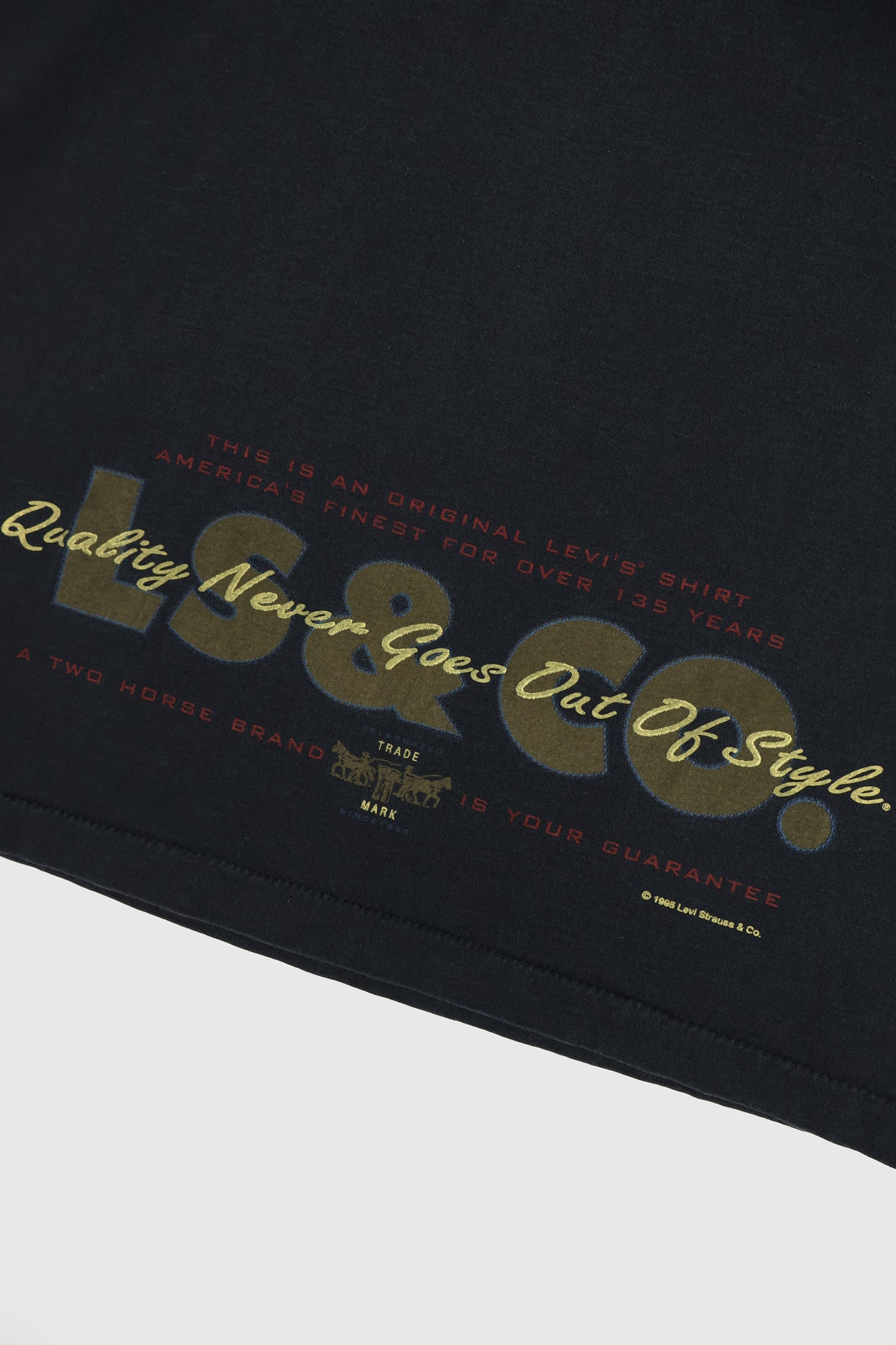 Vintage 1995 Levi's Tee Image 3