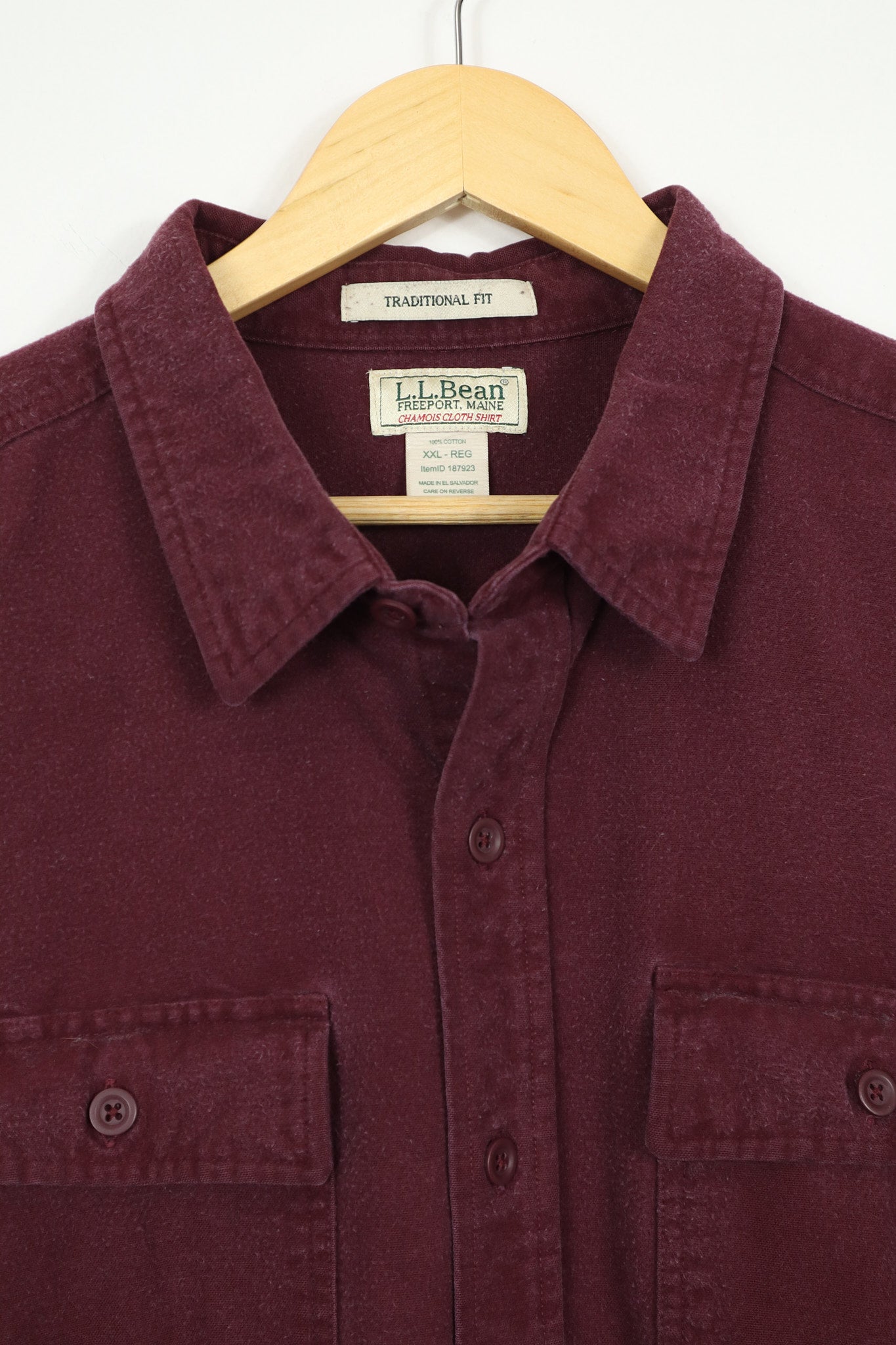 L.L. Bean Flannel Button-Down Shirt