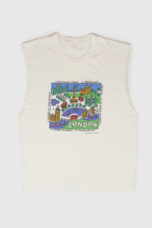 Vintage London Sleeveless Tee Image 0