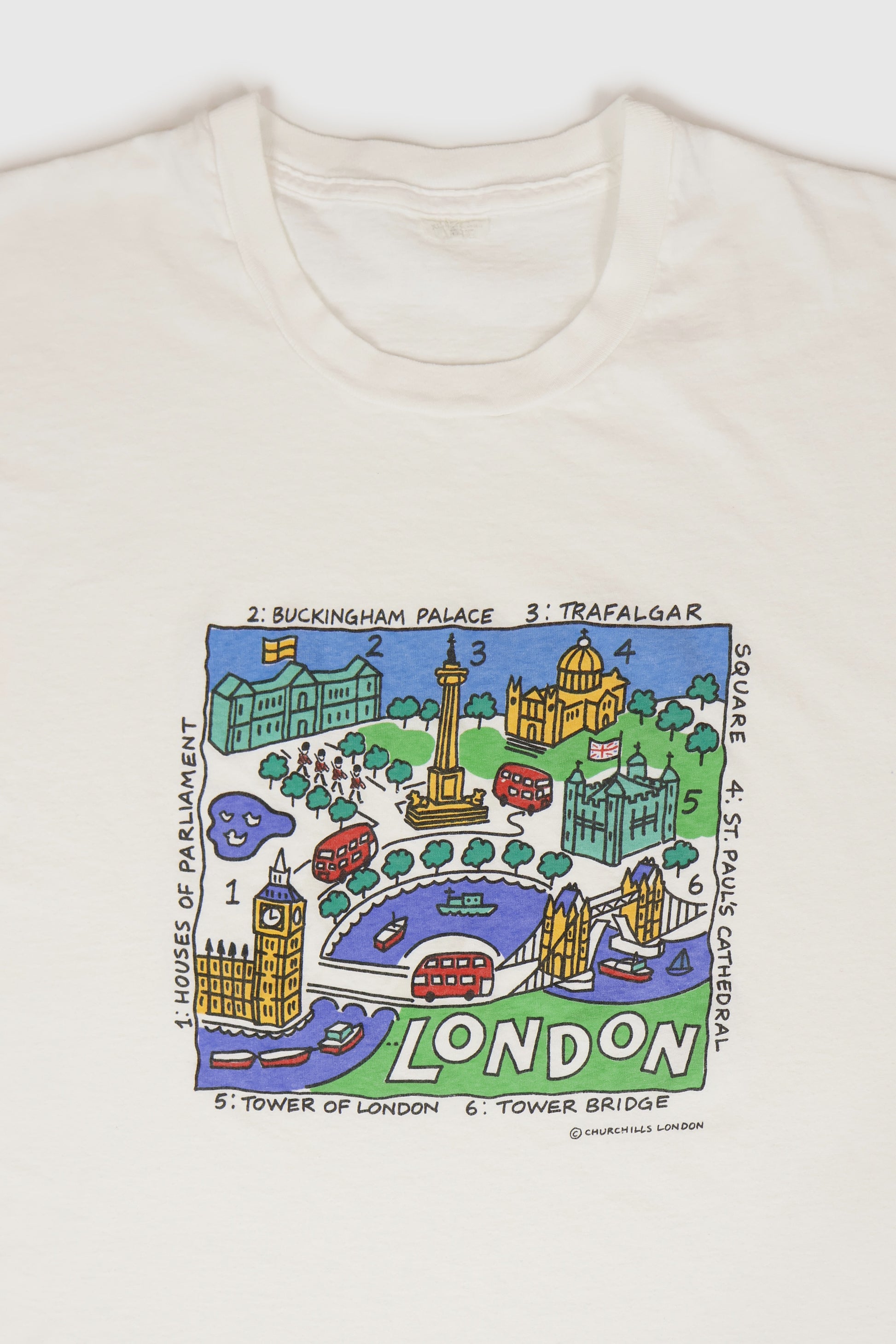 Vintage London Sleeveless Tee Image 1