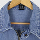 Vintage Wile E. Coyote and the Road Runner Full Zip Denim Shirt