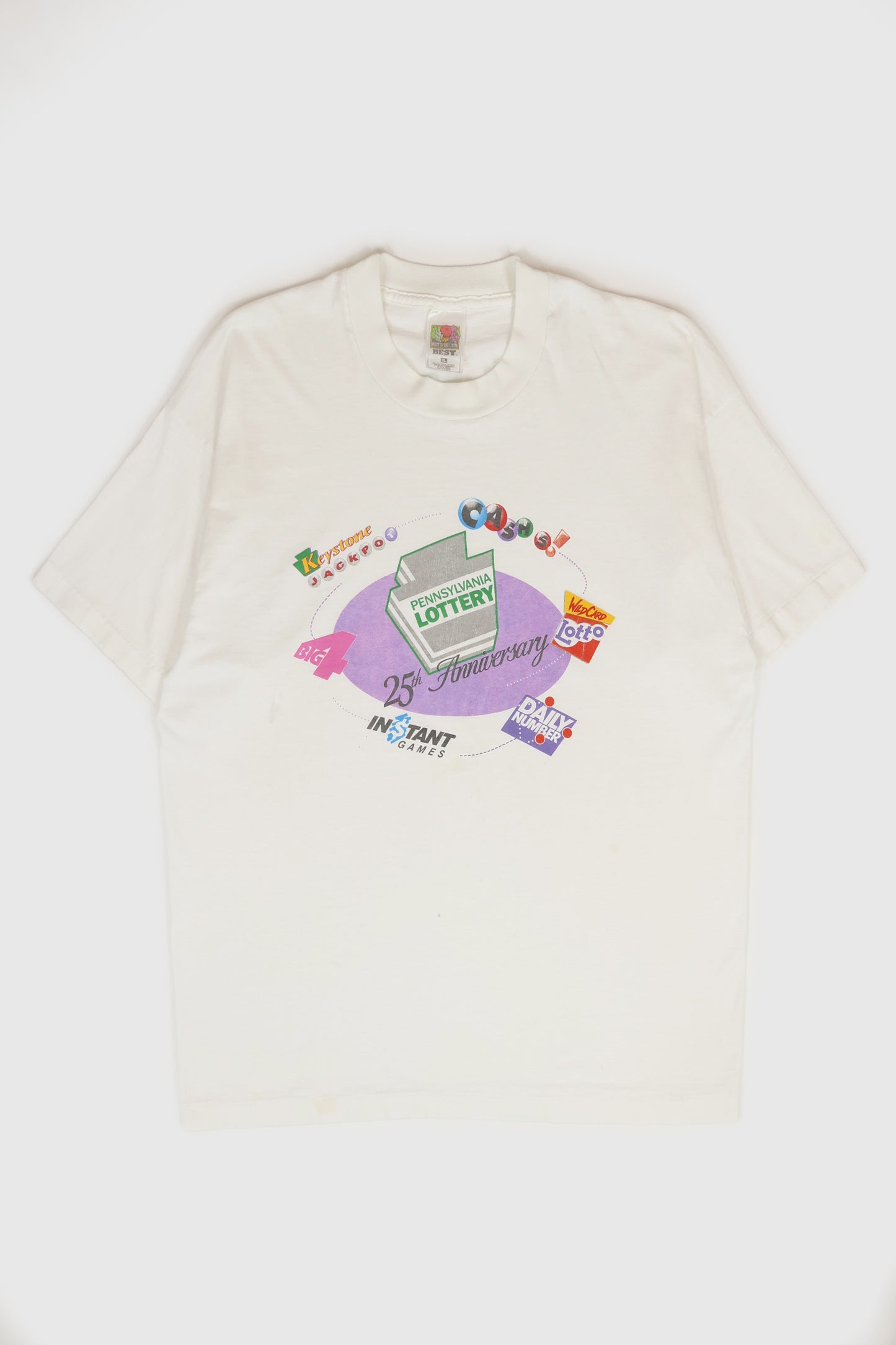 Vintage PA Lottery Tee Image 0