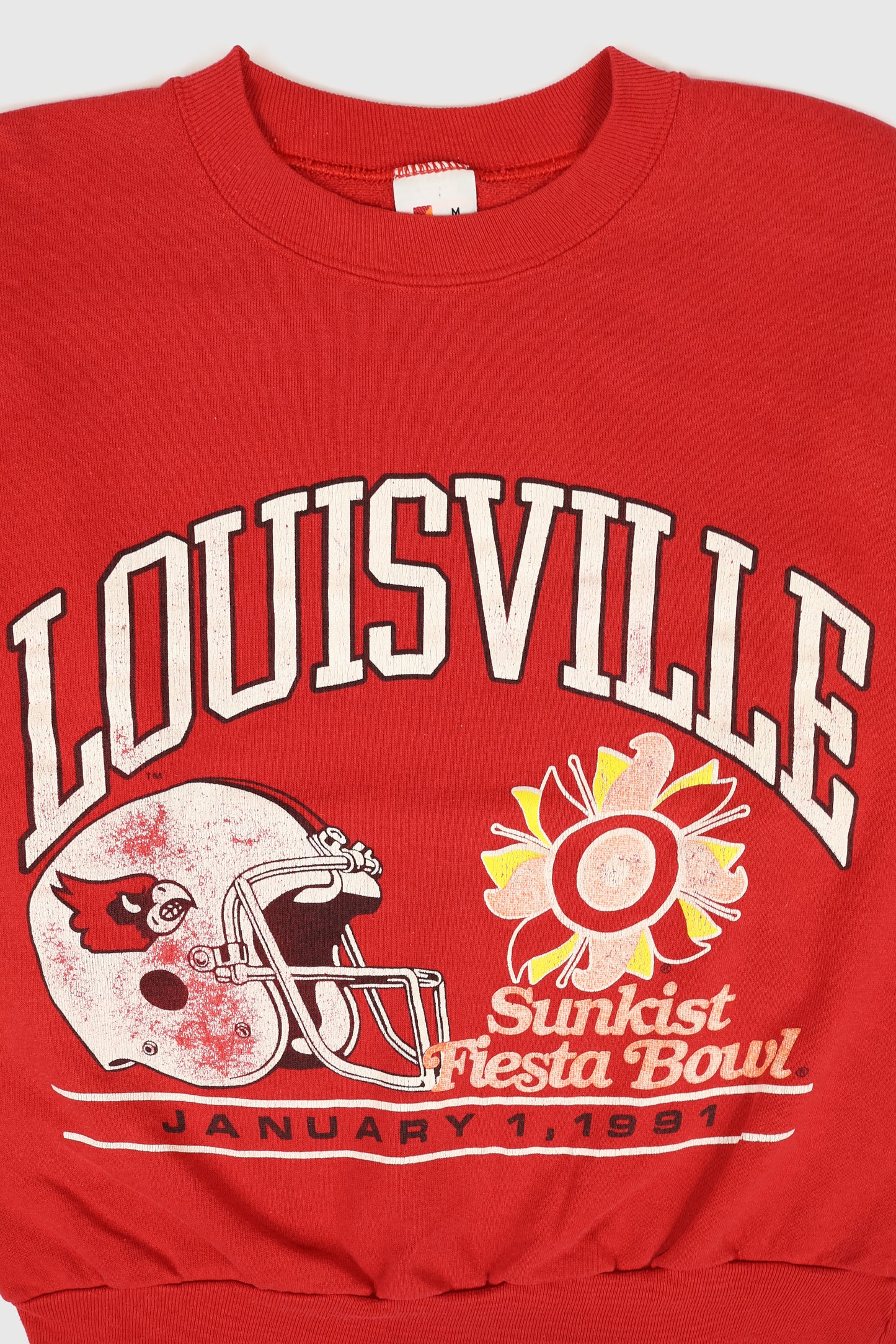 Vintage Louisville 1991 Sunkist Fiesta Bowl Crewneck Image 1