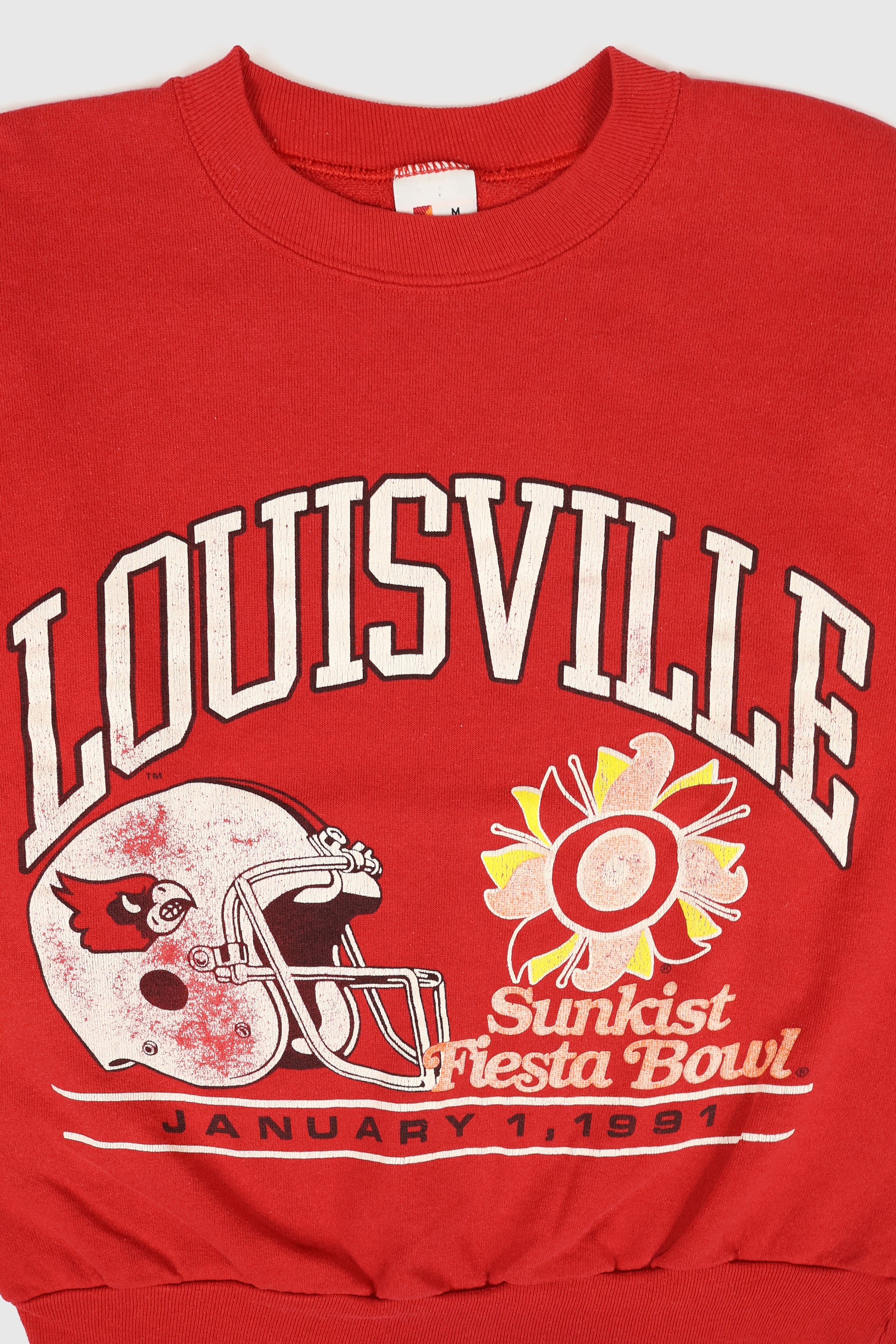 Vintage Louisville 1991 Sunkist Fiesta Bowl Crewneck Image 1