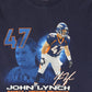 Vintage John Lynch Denver Broncos Tee Image 1