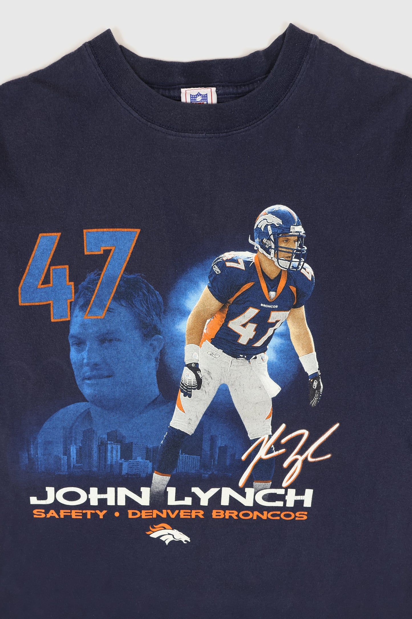 Vintage John Lynch Denver Broncos Tee Image 1