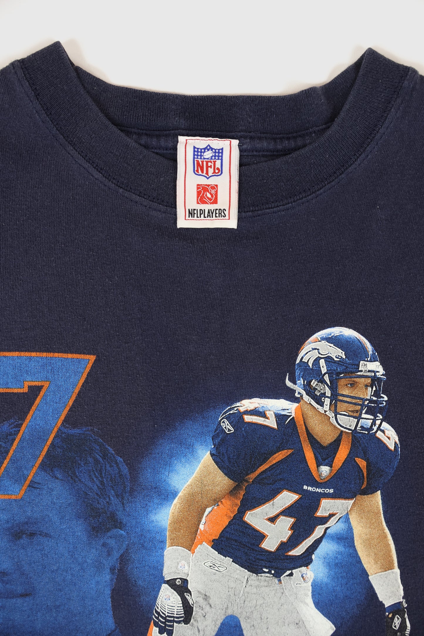 Vintage John Lynch Denver Broncos Tee Image 2