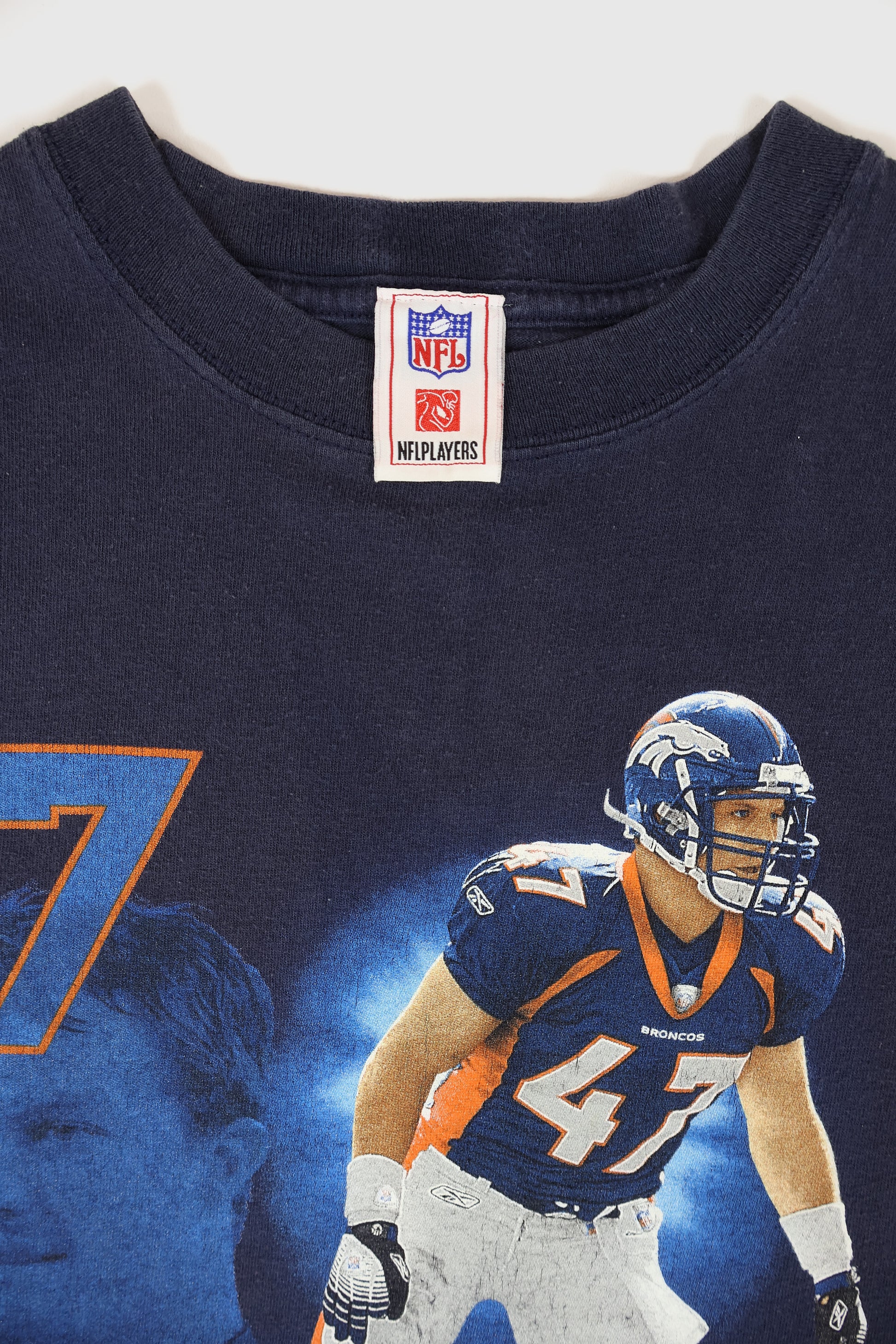 Vintage John Lynch Denver Broncos Tee Image 2