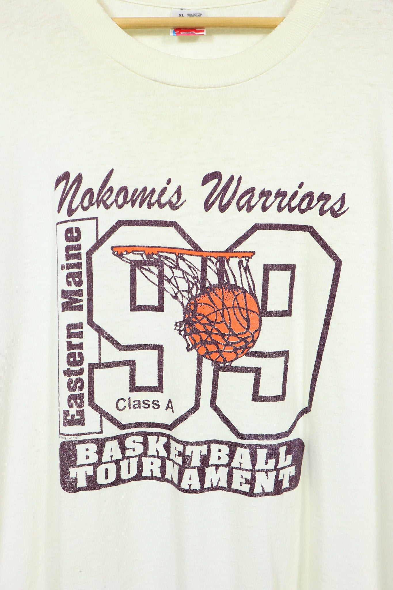 Vintage 1998 Eastern Maine Basketball Tournament Tee