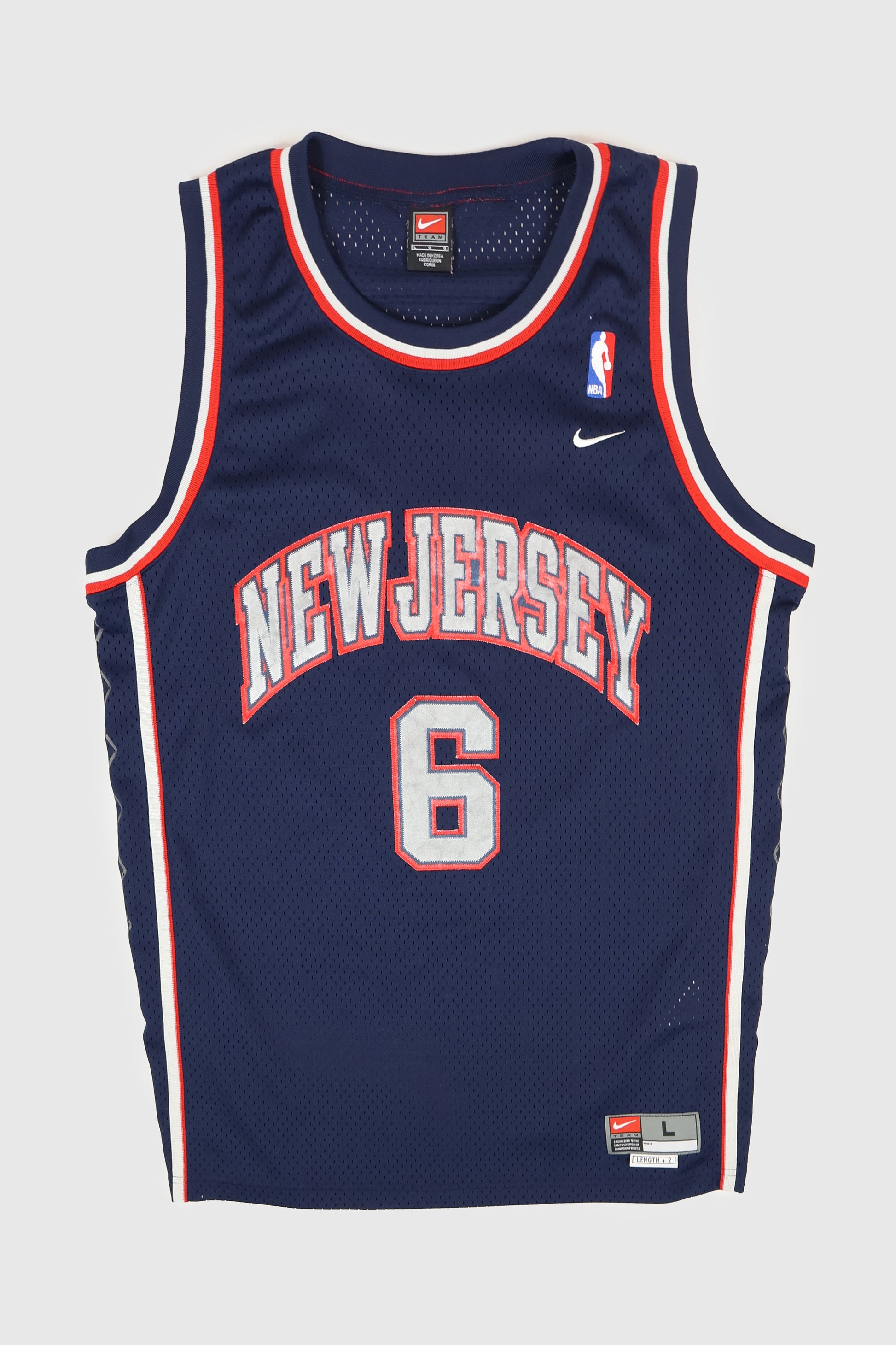 Vintage New Jersey Nets Kenyon Martin Jersey Image 0