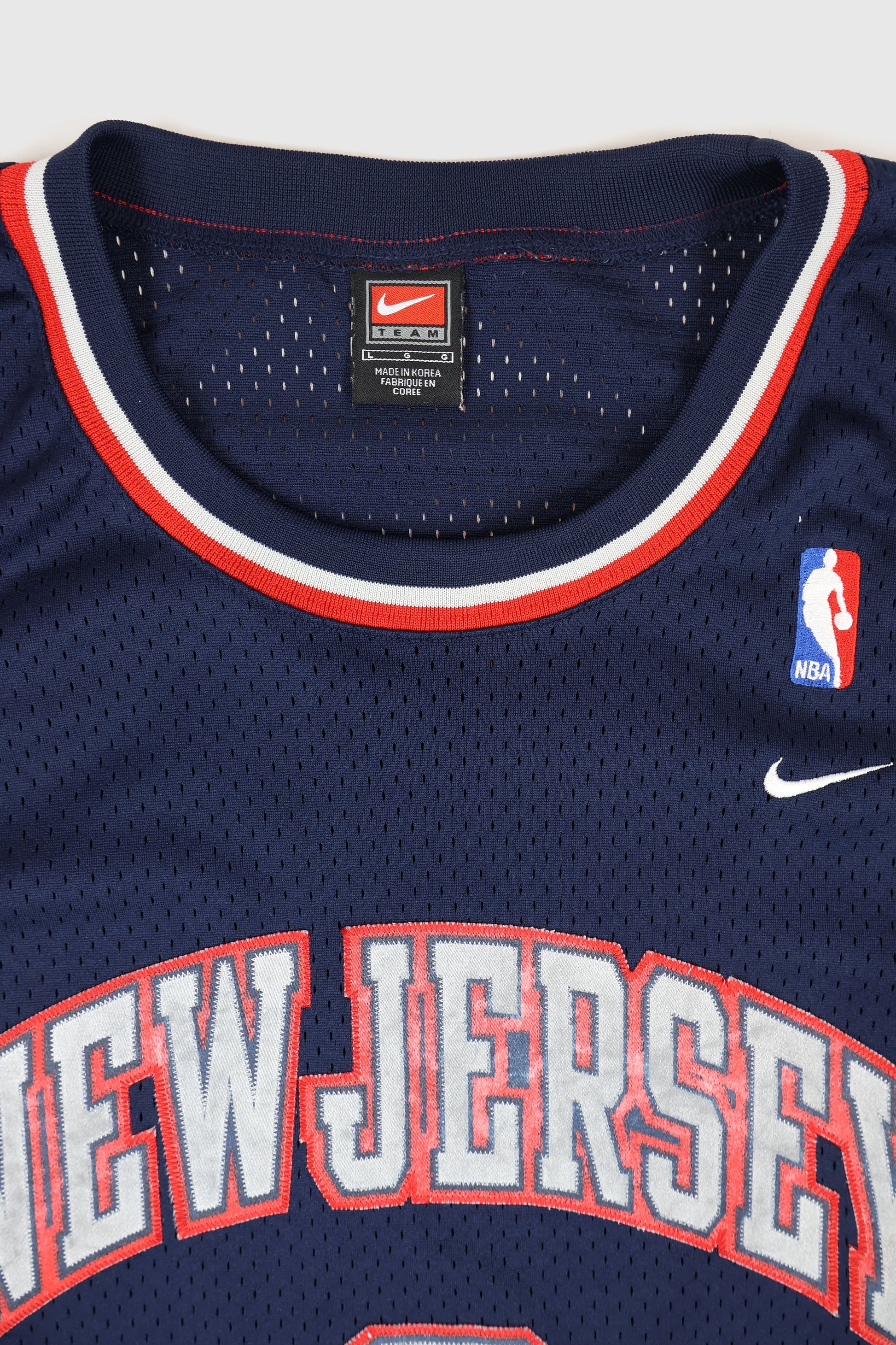 Vintage New Jersey Nets Kenyon Martin Jersey Image 3