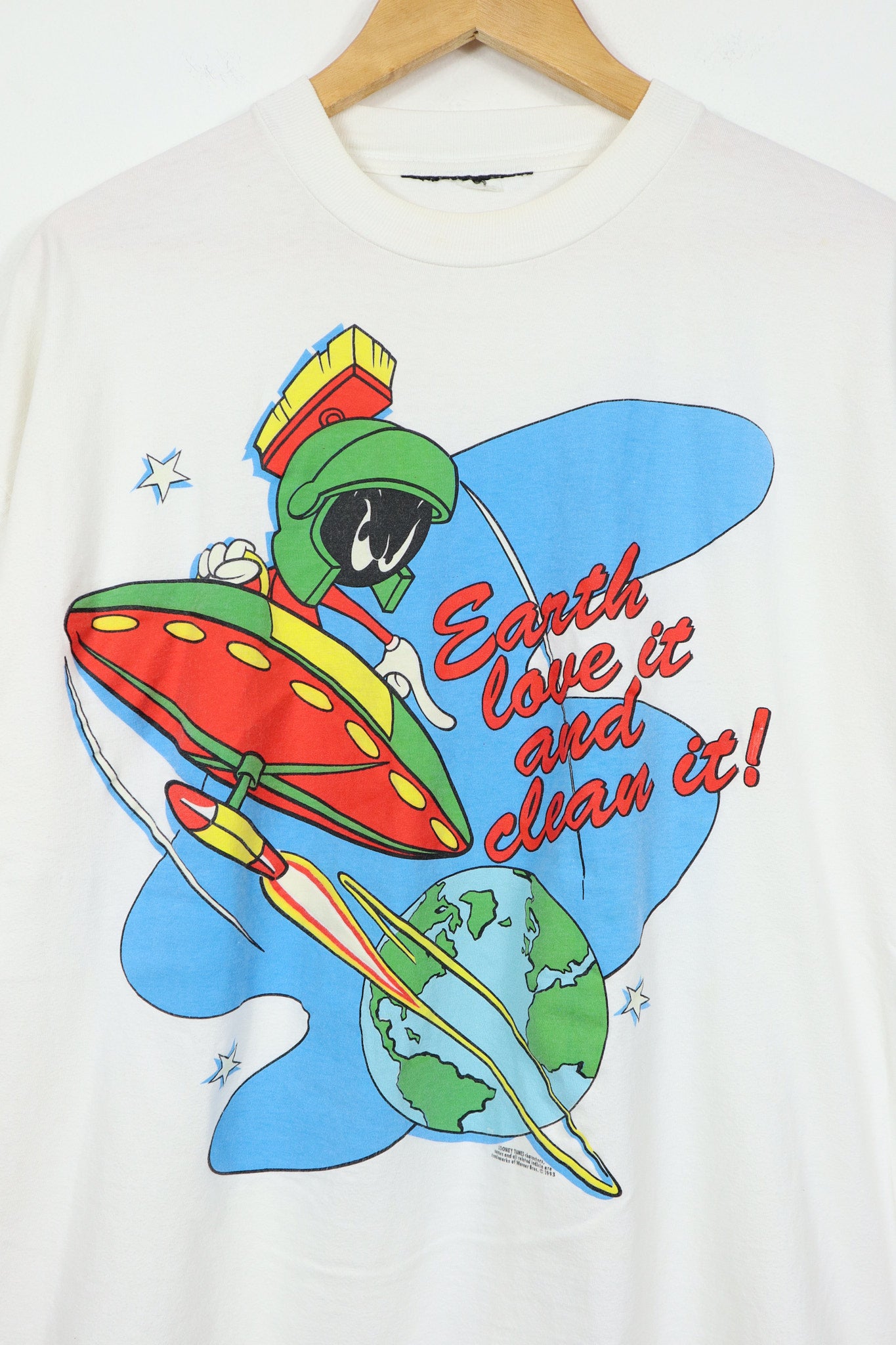 Vintage Marvin The Martian Earth Tee