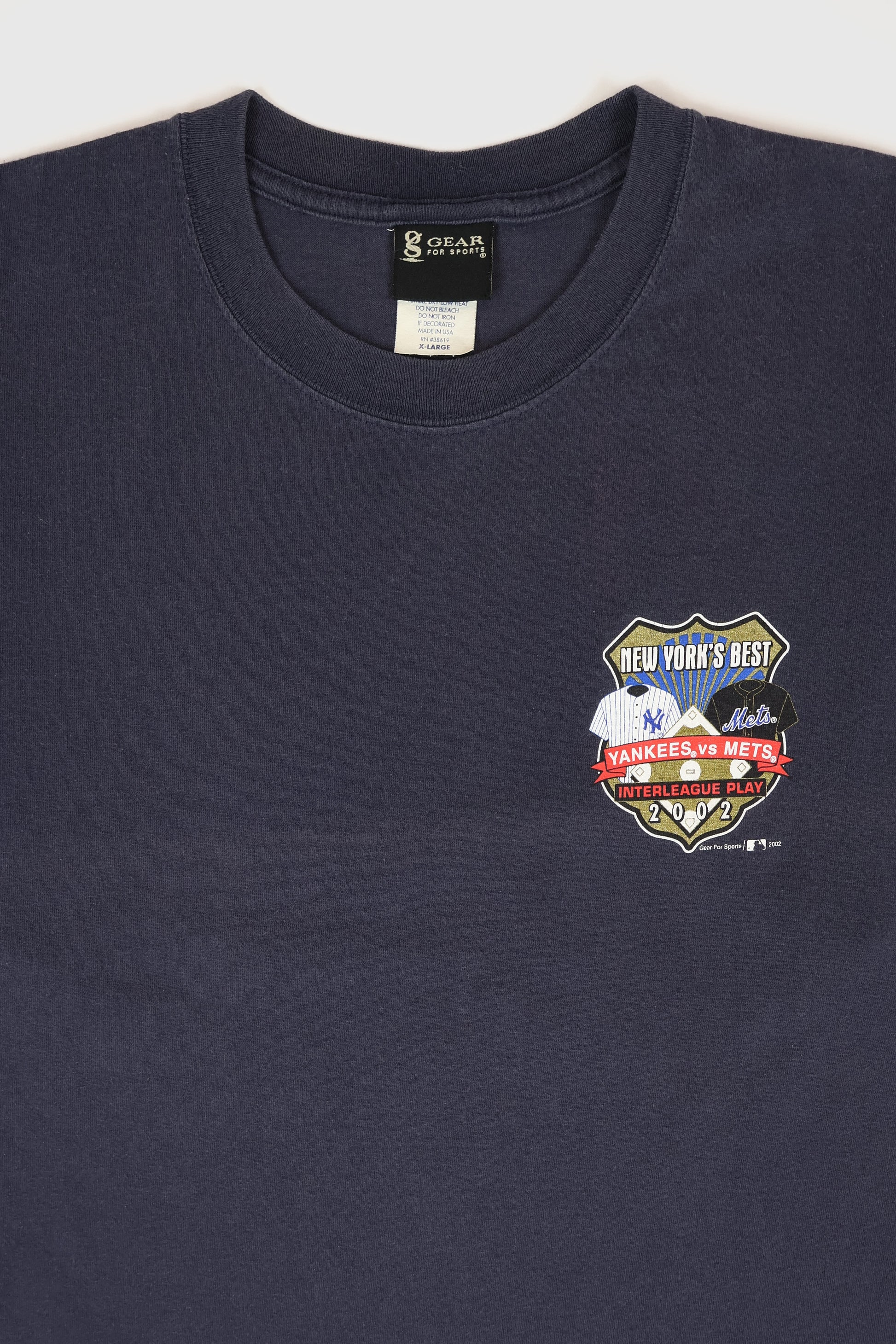 Vintage 2002 New York's Best Baseball Tee Image 1