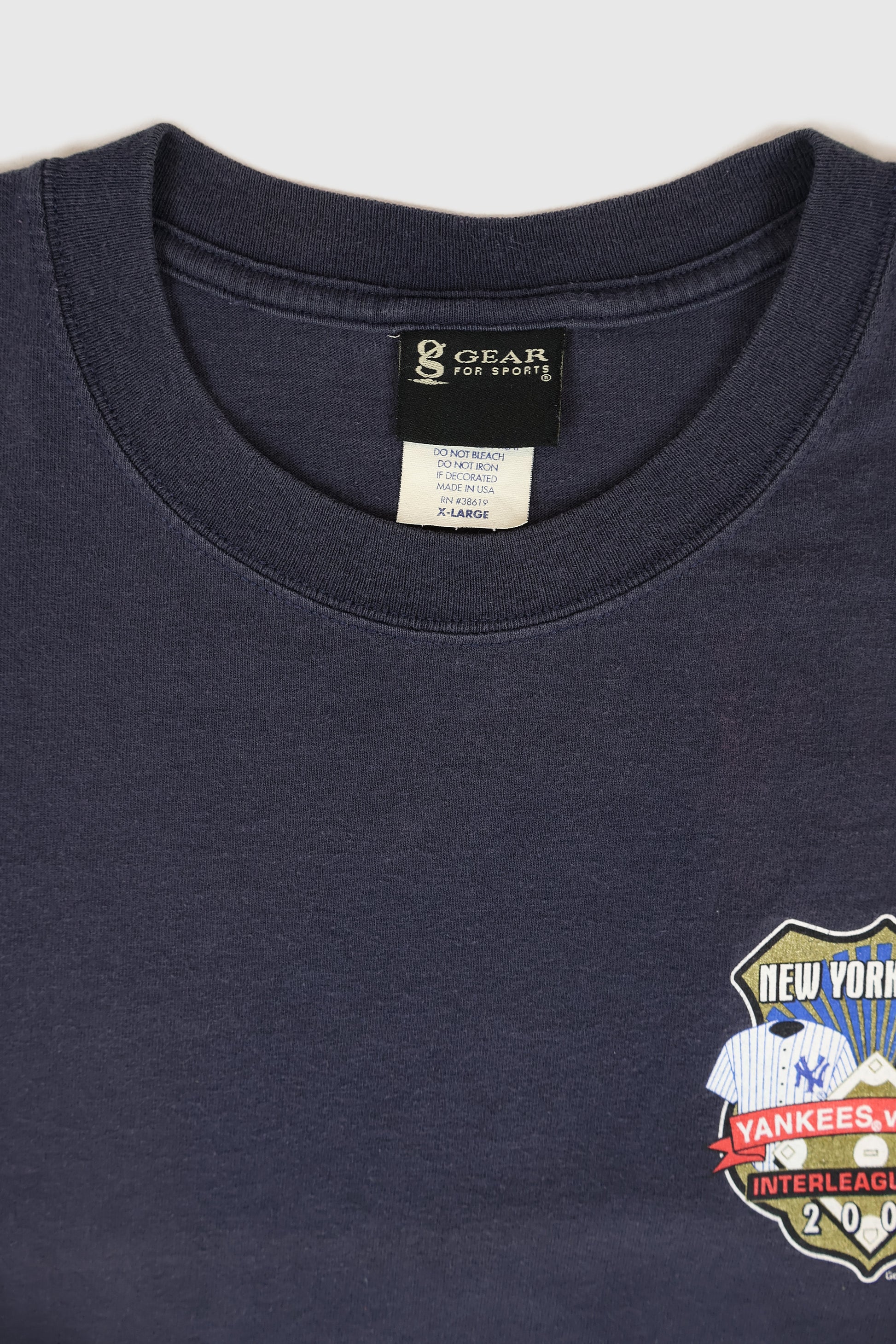 Vintage 2002 New York's Best Baseball Tee Image 2