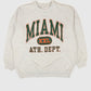 Vintage Miami Athletic Department Crewneck