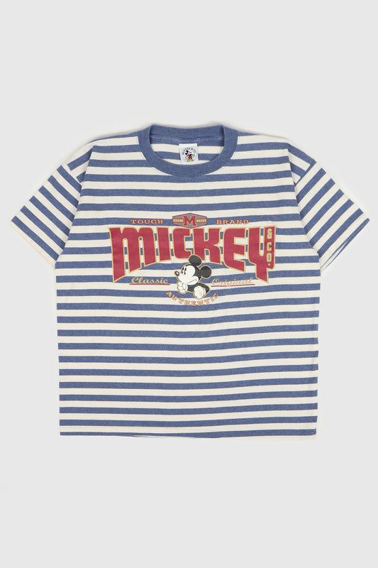 Vintage Mickey Striped Tee Image 0