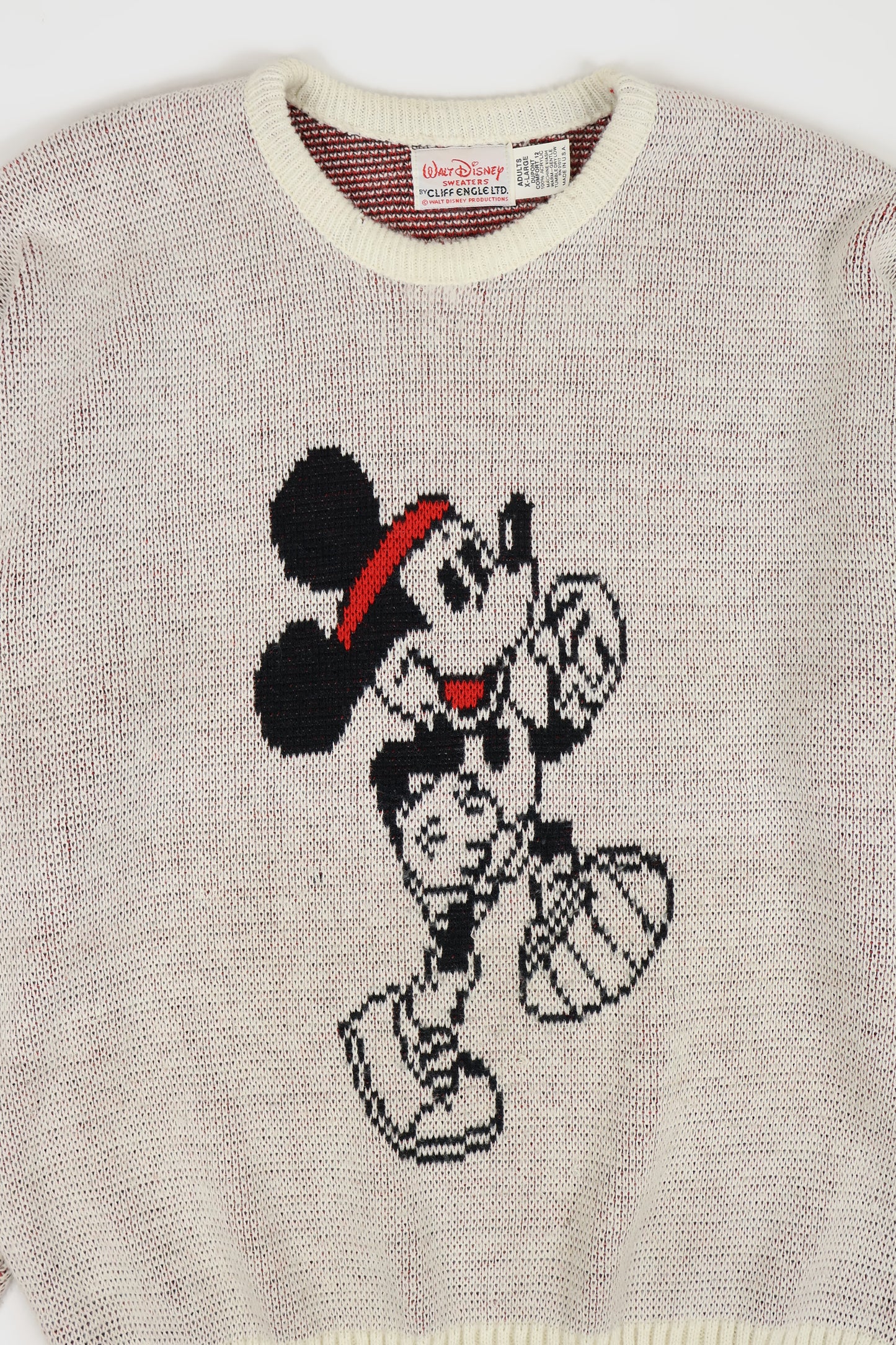 Vintage Mickey Mouse Knit Sweater Image 1
