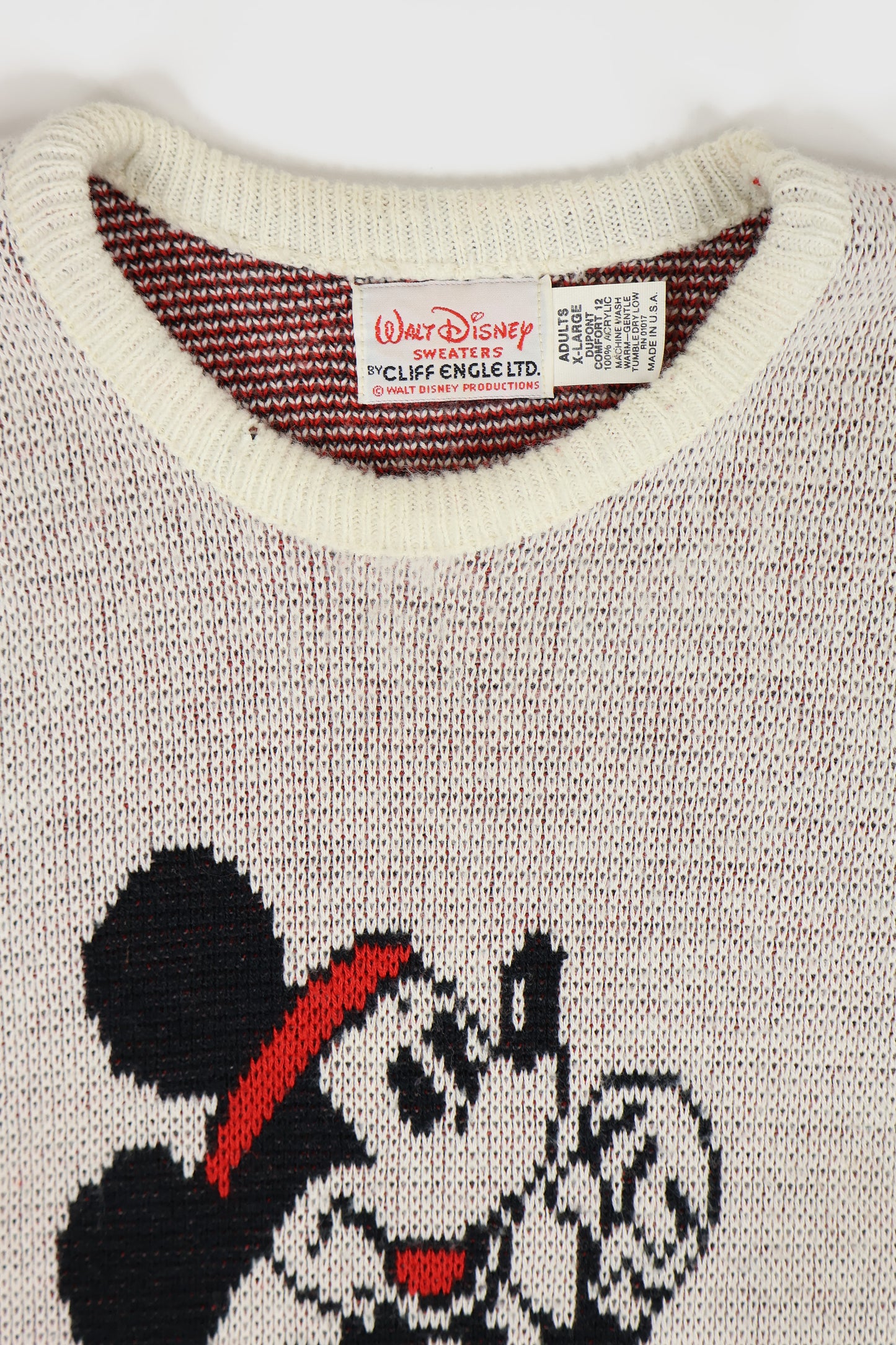 Vintage Mickey Mouse Knit Sweater Image 2