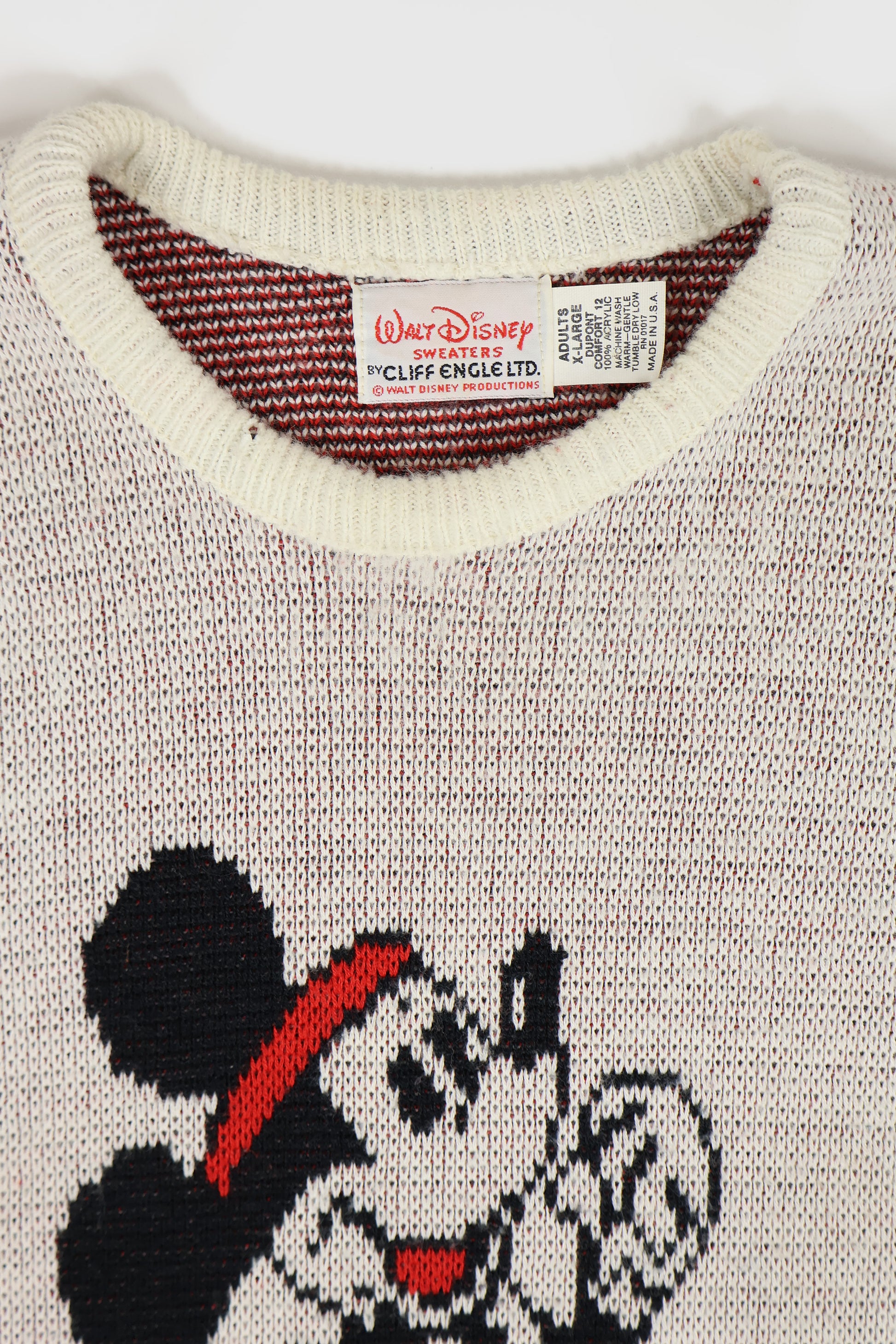 Vintage Mickey Mouse Knit Sweater Image 2
