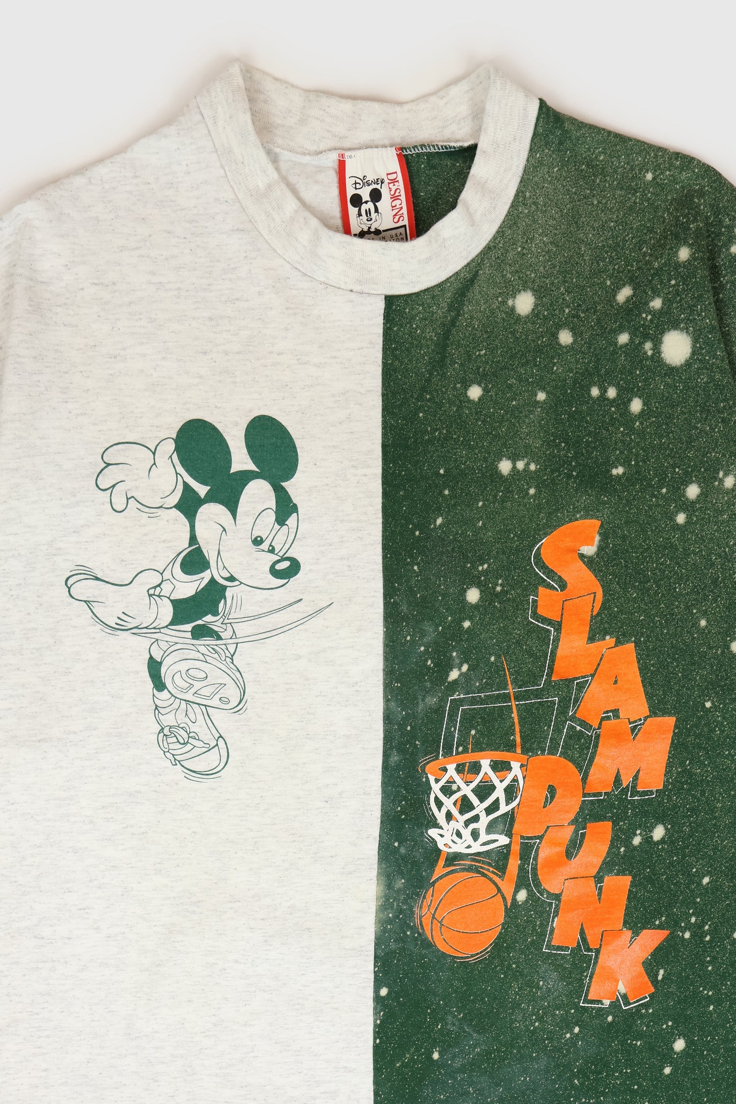 Vintage Mickey Mouse Slam Dunk Tee Image 1