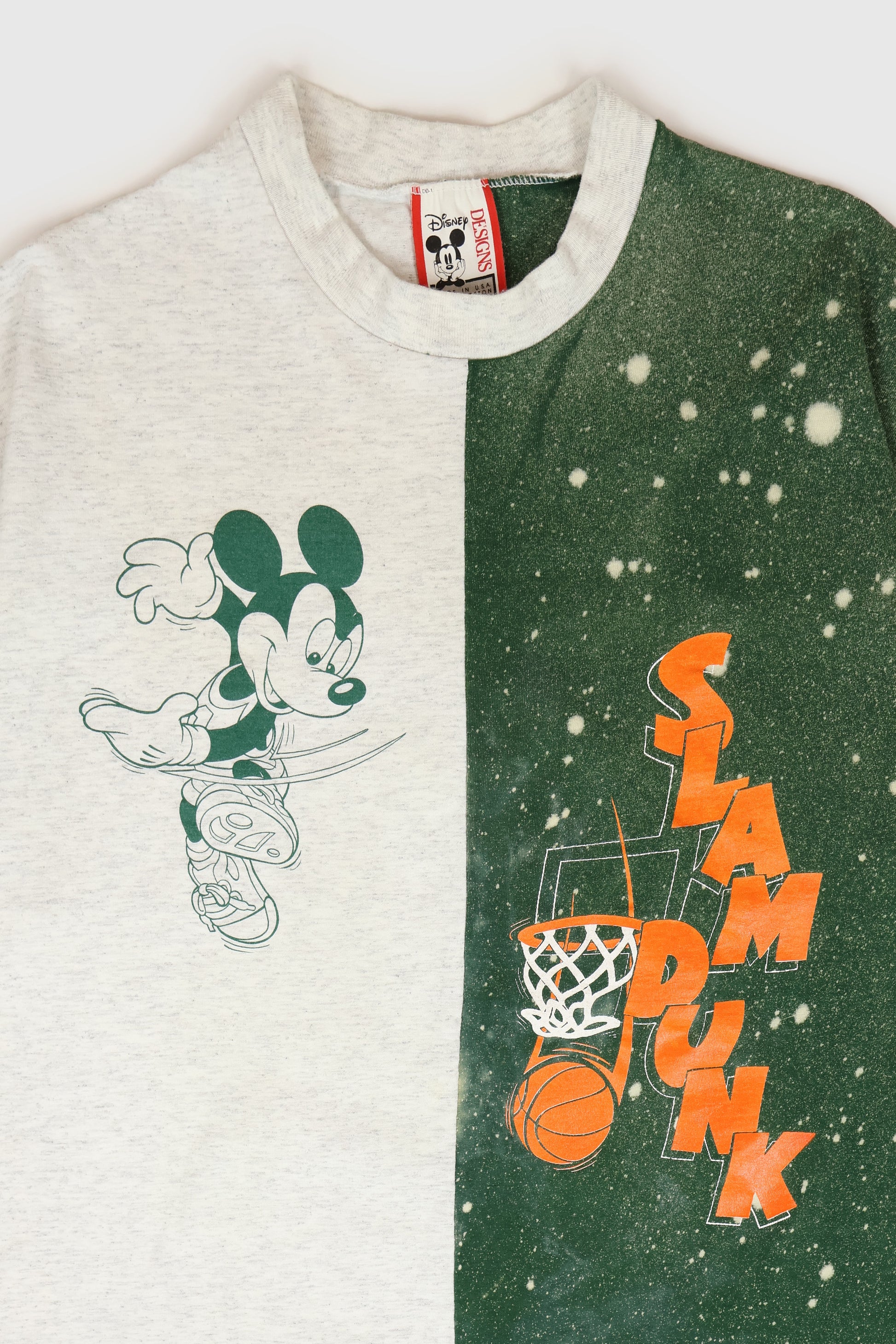 Vintage Mickey Mouse Slam Dunk Tee Image 1