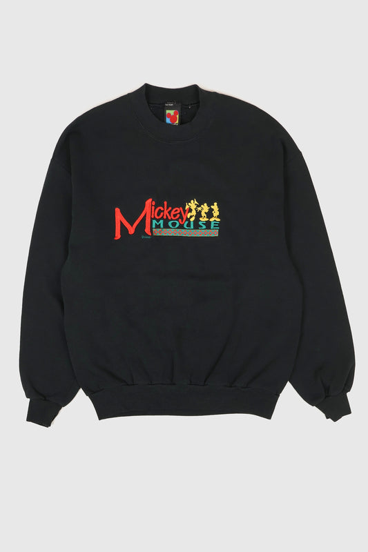 Vintage Embroidered Mickey Mouse Crewneck Image 0