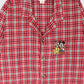Vintage Mickey Flannel Pajama Top Image 1