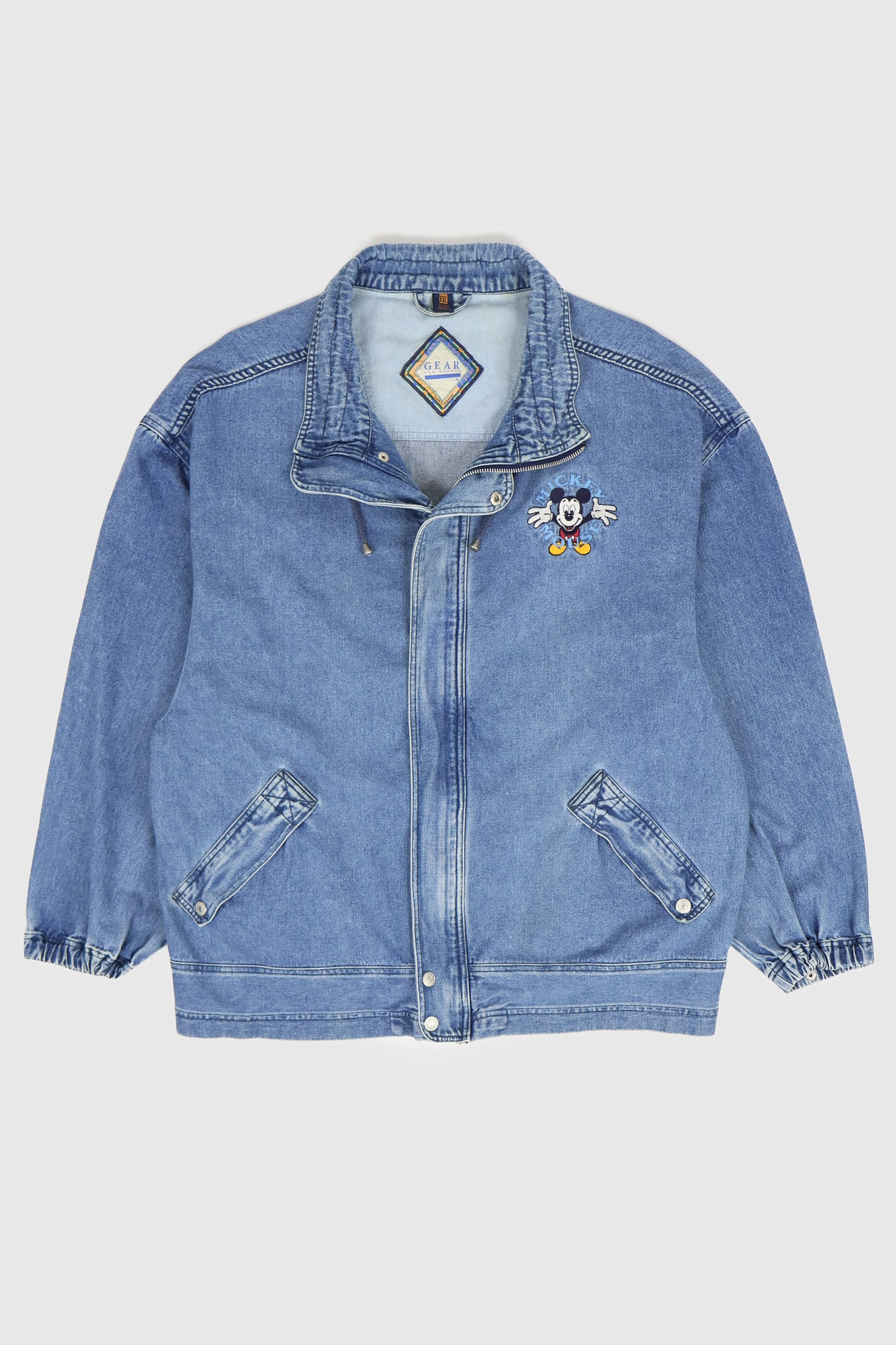 Vintage Mickey Mouse Denim Jacket Image 0