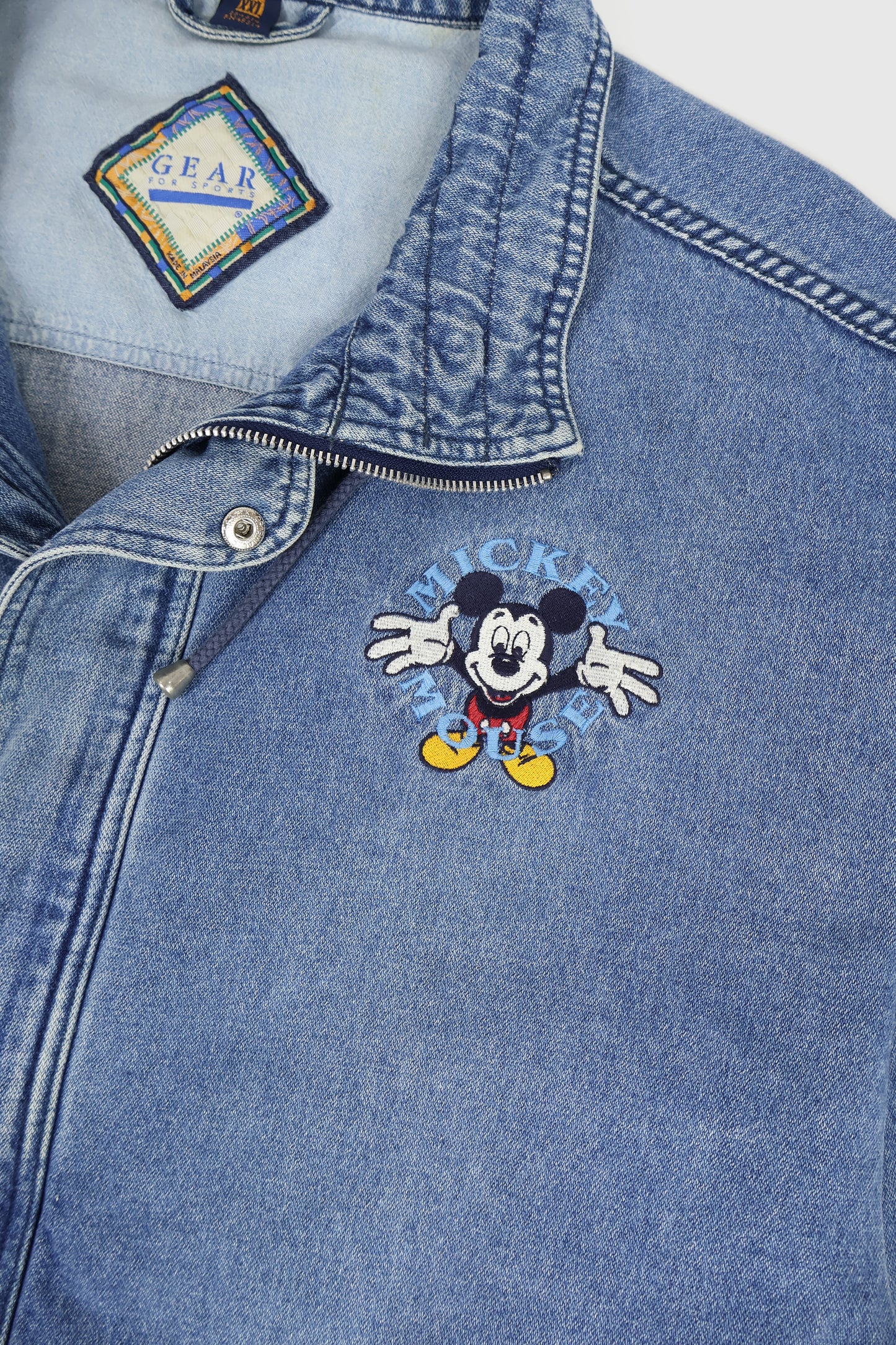 Vintage Mickey Mouse Denim Jacket